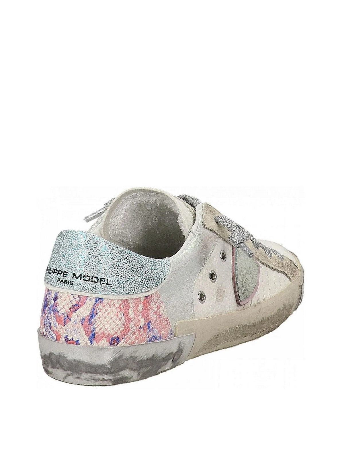PHILIPPE MODEL Sneaker Donna Prsx Low Woman PRLD VYX2 Bianco gioboutiqueweb