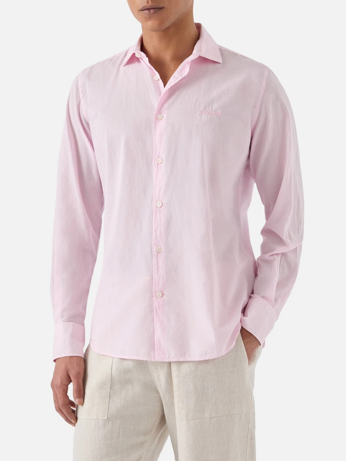 MC2 SAINT BARTH Camicia Uomo  CHEMISE ICE 00135L 21 PINK