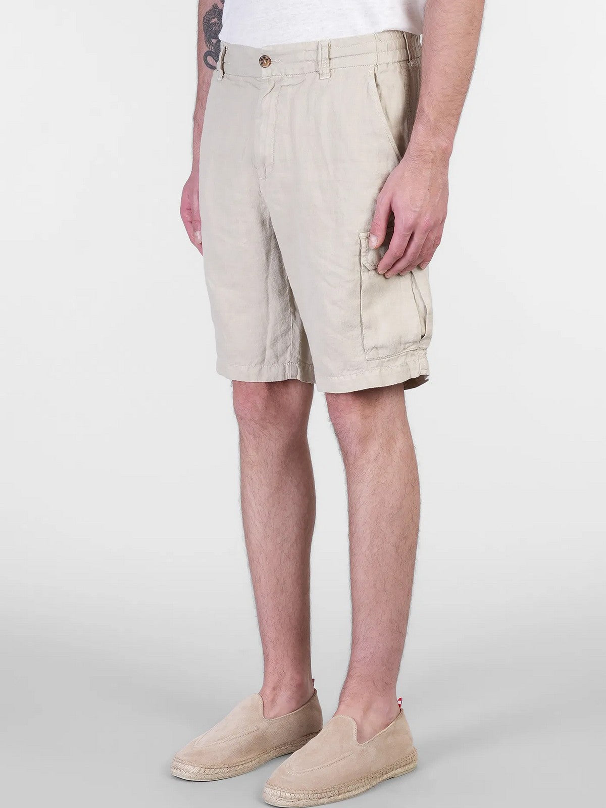 MC2 SAINT BARTH Bermuda Uomo  RODI 01961H LINEN VINTAGE 11 gioboutiqueweb