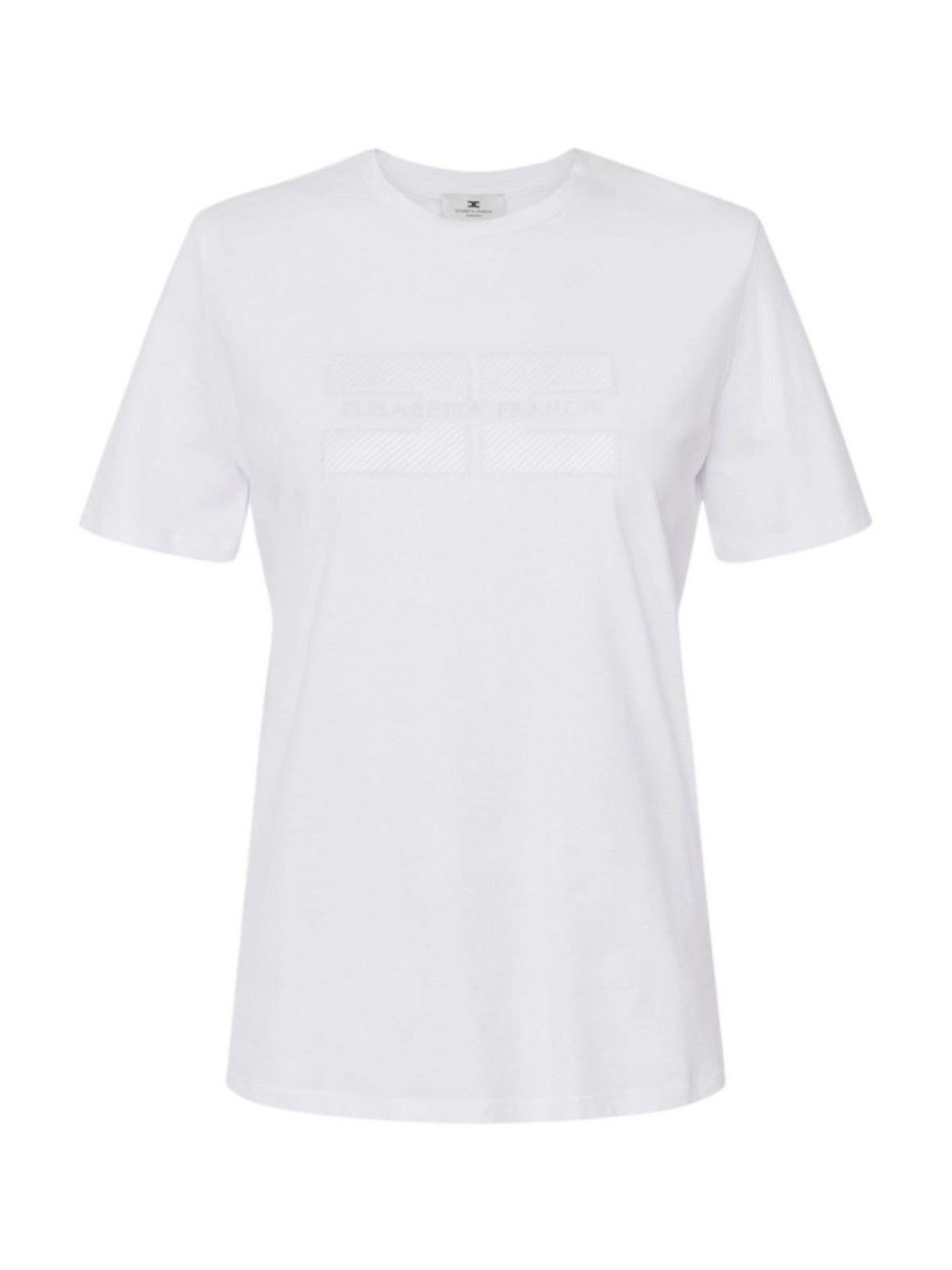 ELISABETTA FRANCHI T-shirt Donna  MA00251E2-270 Bianco gioboutiqueweb