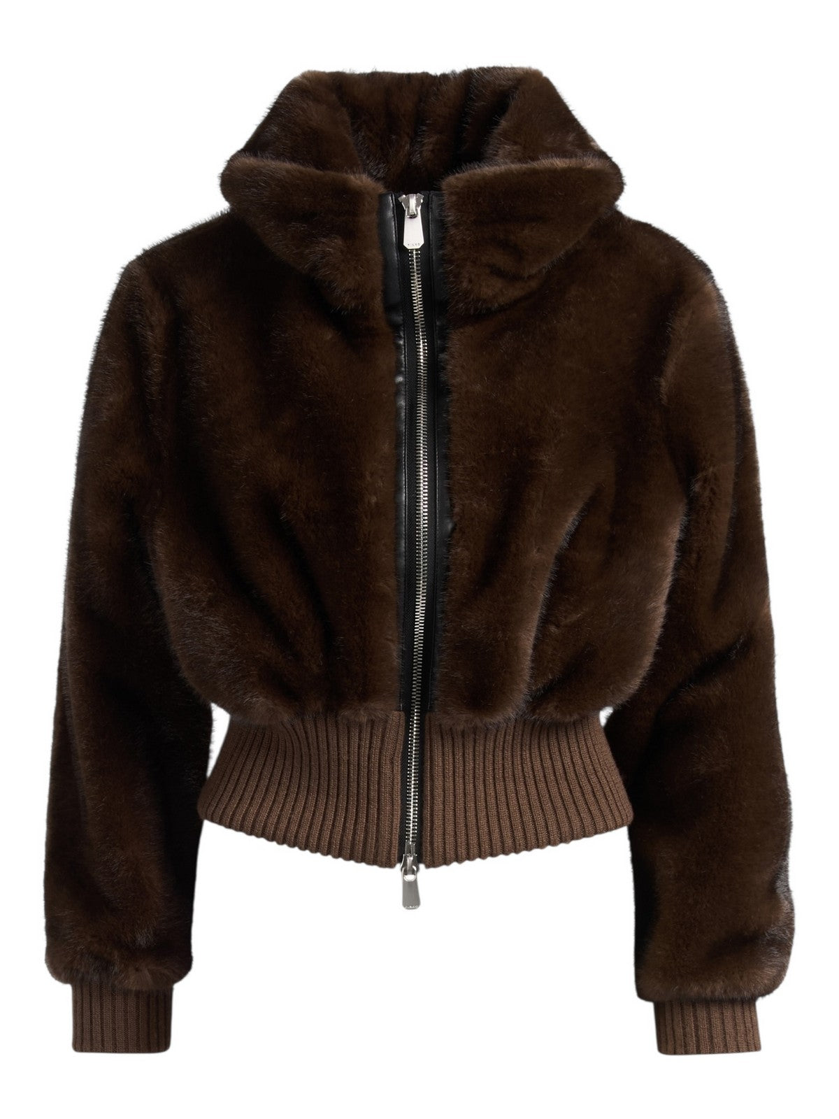 PINKO BAGELS BOMBER de Pelo Mujer 105399-A2PI D49 MARRÓN