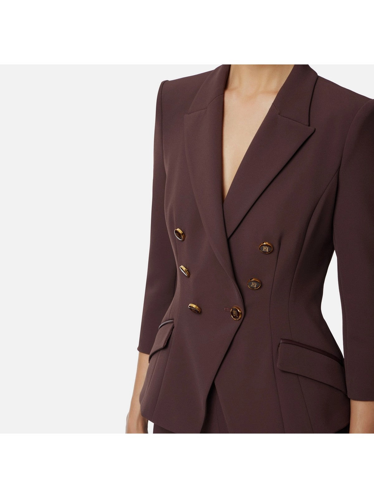 ELISABETTA FRANCHI Giacca Donna  GI17456E2 EA4 MERLOT