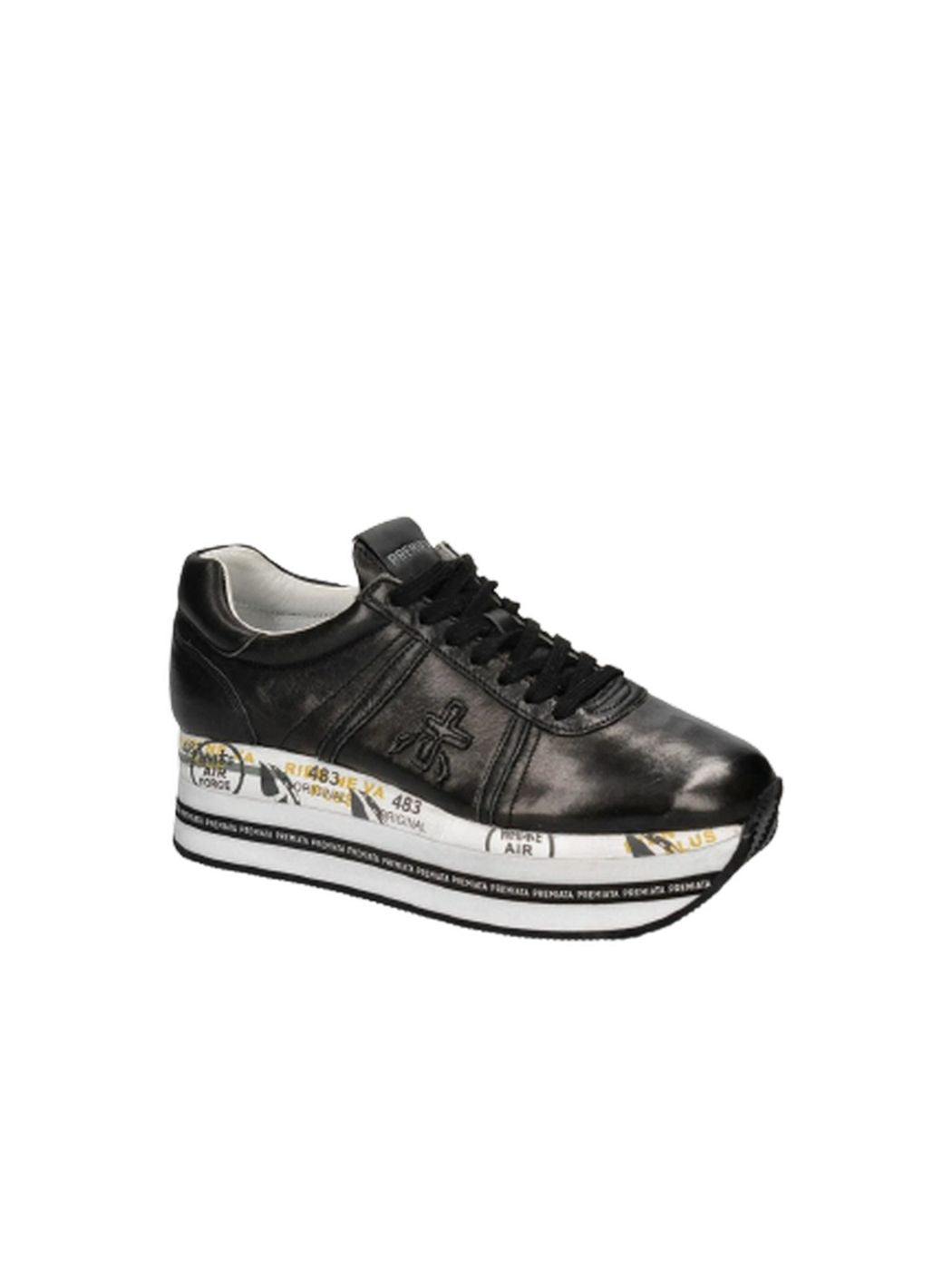 PREMIATA Sneaker Donna  BETH VAR 3873 Nero gioboutiqueweb