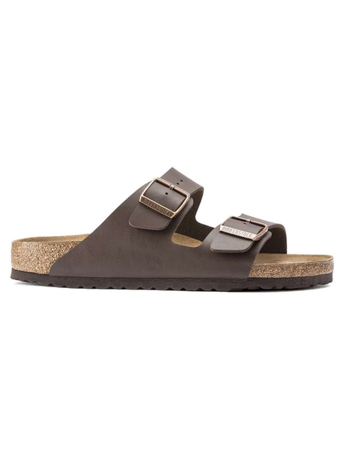 BIRKENSTOCK Sandalo Unisex adulto Arizona dark brown, Birko Flor 051703 DARK BROWN gioboutiqueweb