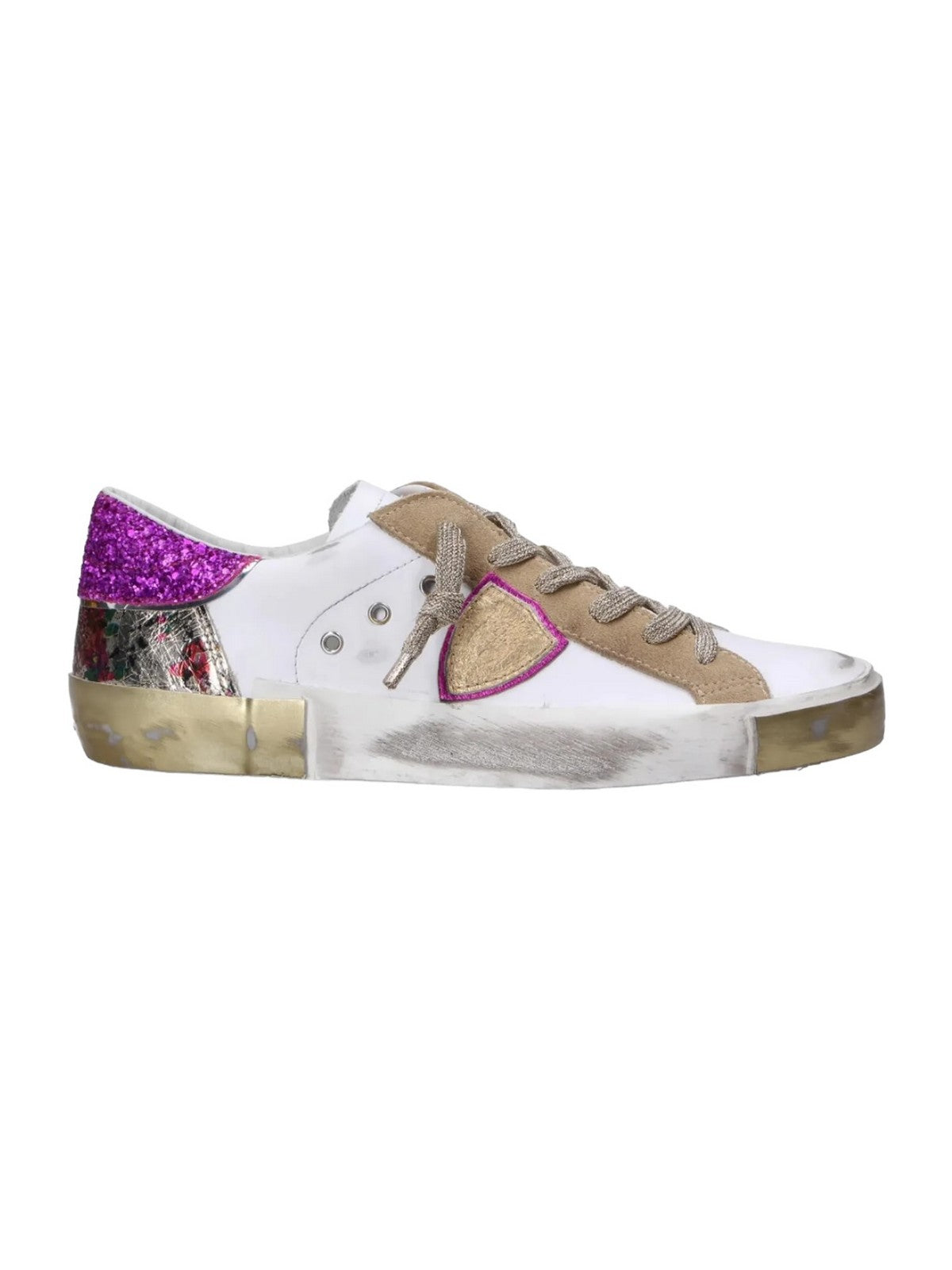 PHILIPPE MODEL Sneaker Donna Prsx Low Woman PRLD VAN2 Bianco gioboutiqueweb