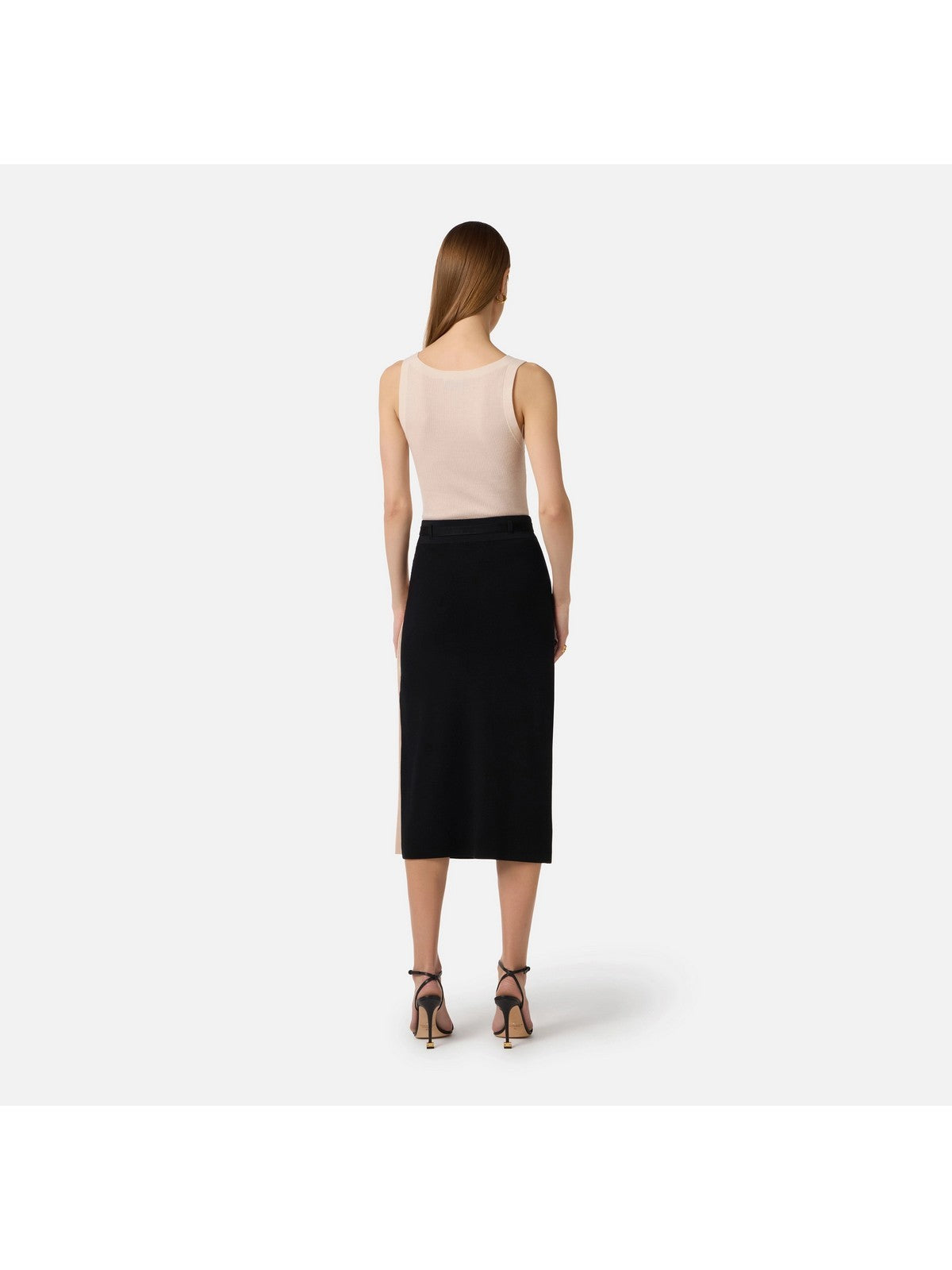 ELISABETTA FRANCHI Canotta Donna  TK80B61E2 193 BURRO gioboutiqueweb