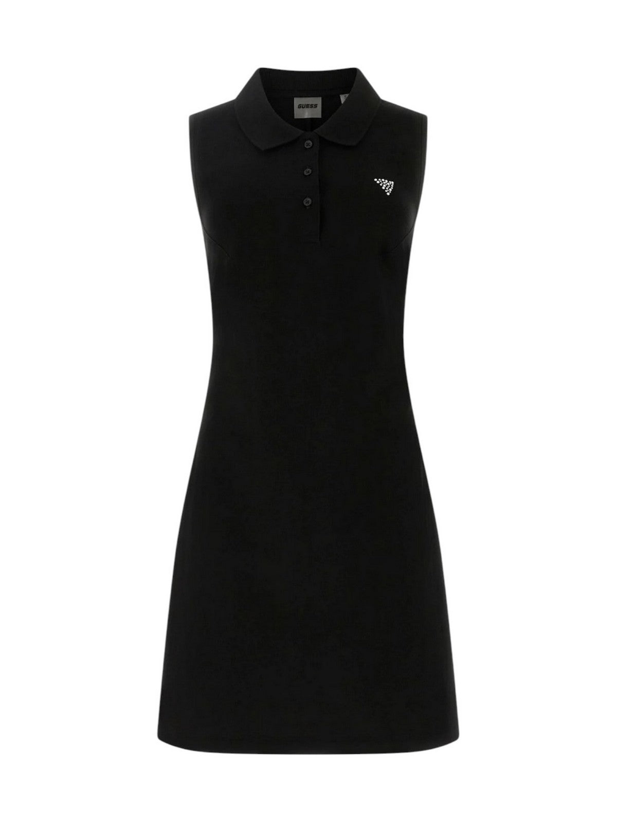 GUESS SPORT Abito Donna SILVY SS POLO DRESS V6GK09 K3152 JBLK Jet Black A996 gioboutiqueweb