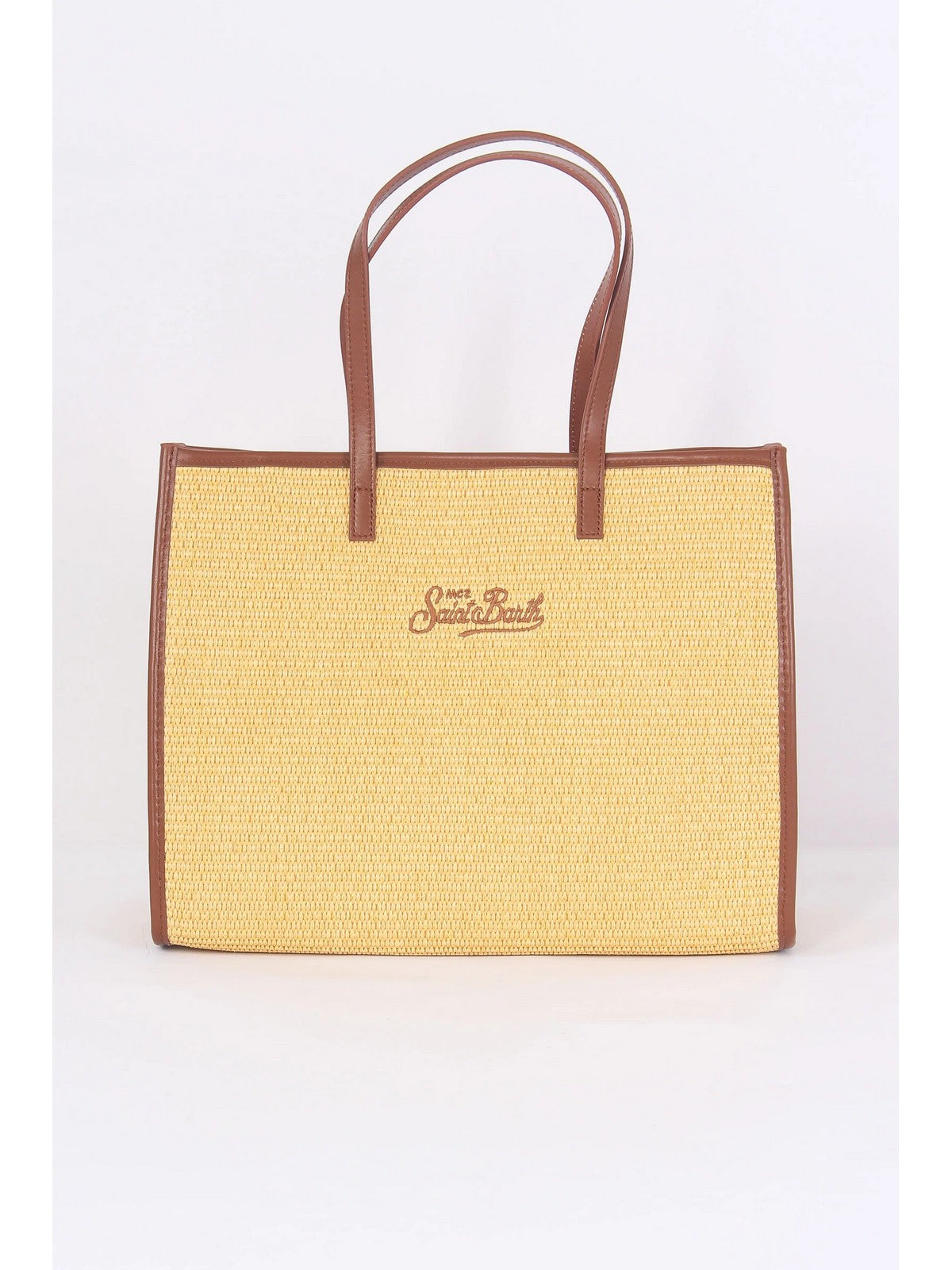 MC2 SAINT BARTH Borsa Donna  VIVIAN STRAW 00250F Beige gioboutiqueweb