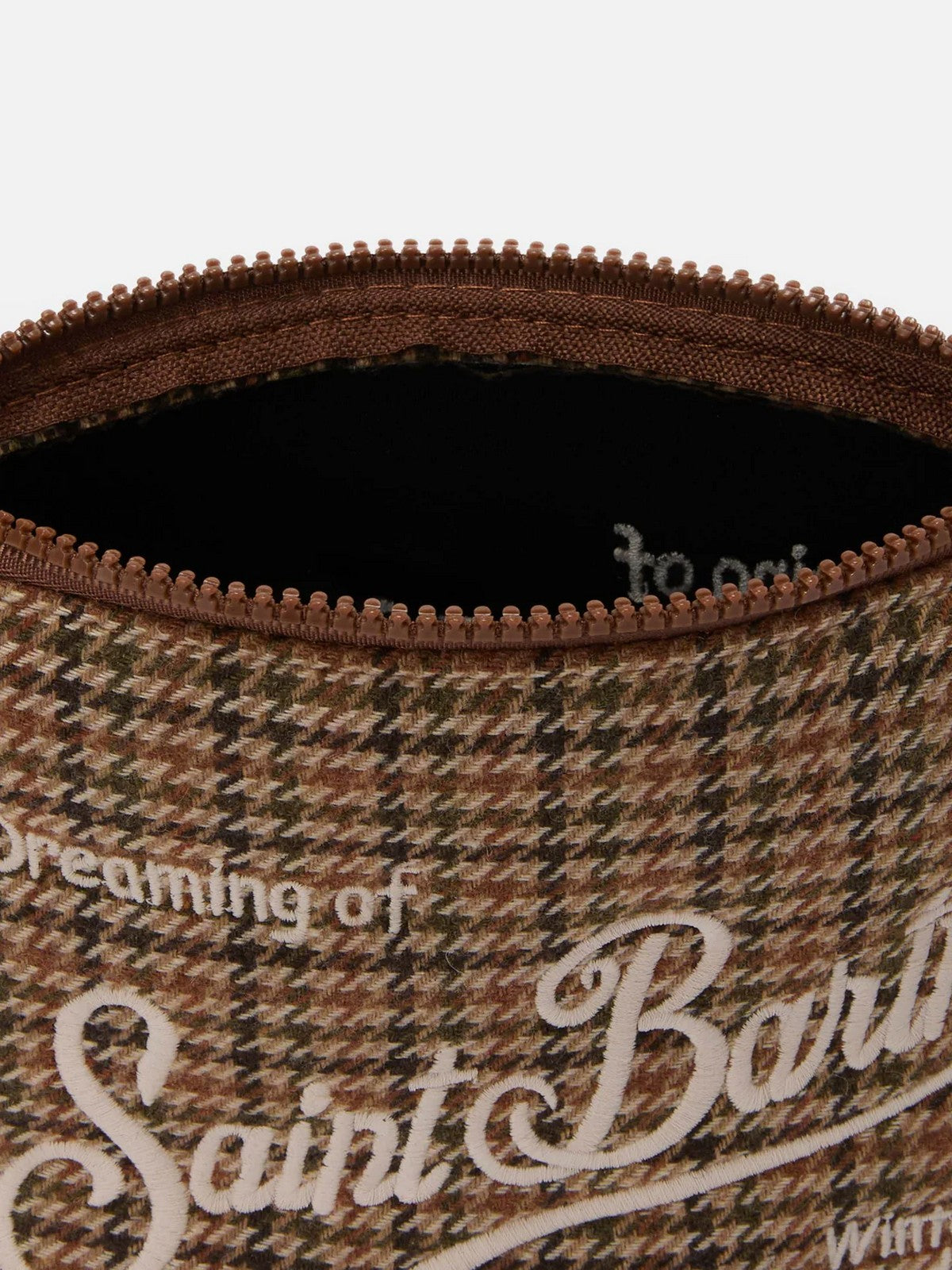 MC2 SAINT BARTH Pochette Donna  ALINE WOOL 00188I MARRONE