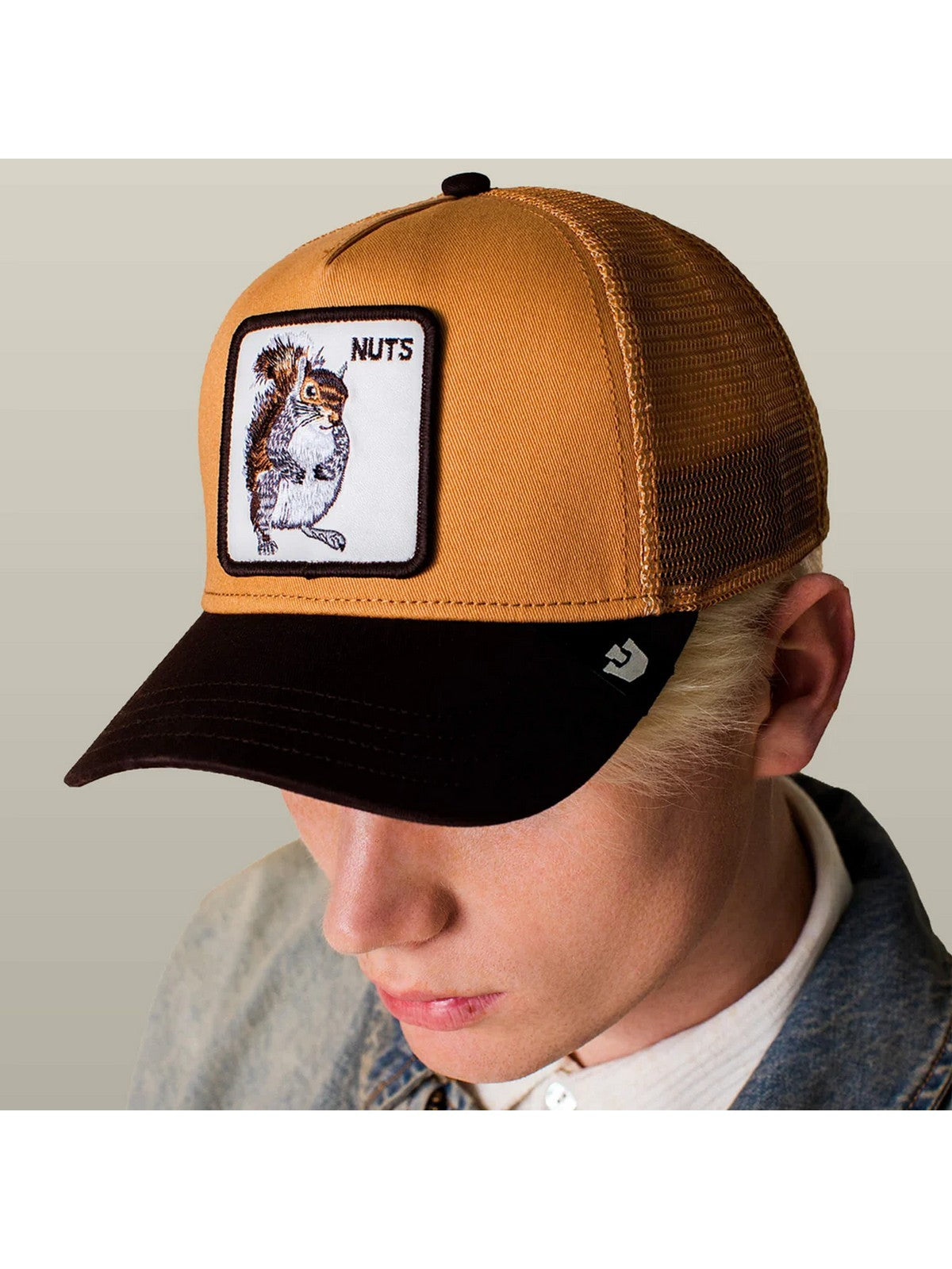 GOORIN BROS Cappello Uomo NUTS TRUCKER 101-2546 HEA HEAT / GROUND