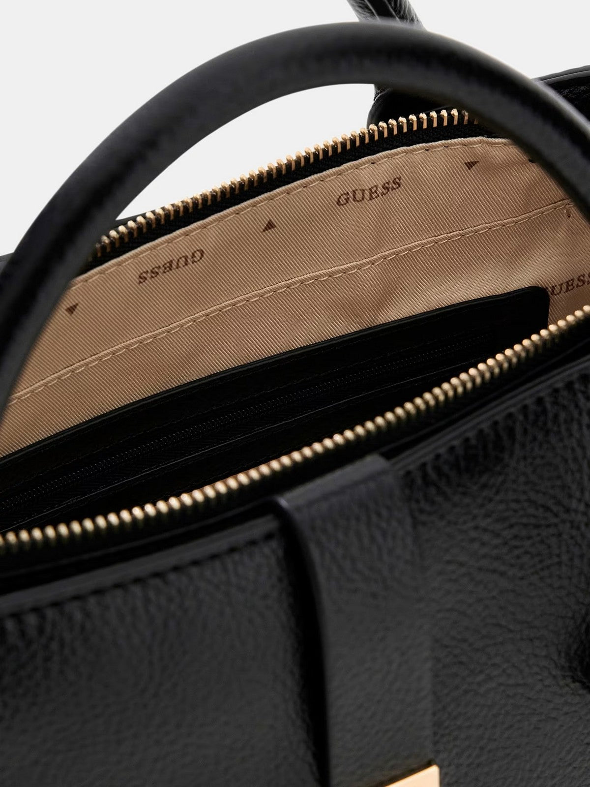 GUESS Borsa Donna BROOKE HIGH SOCIETY SATCHEL HWBG98 97060 BLA BLACK gioboutiqueweb