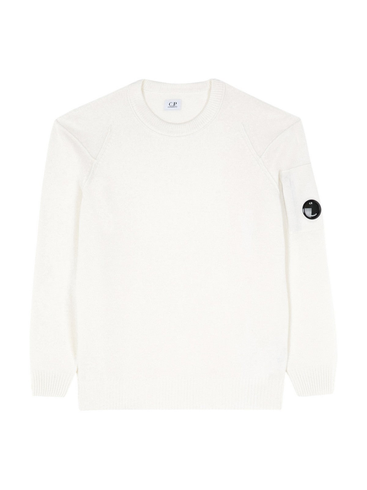C.P. COMPANY Maglione Uomo  RFCMKN707A110149A 103 103 - GAUZE WHITE gioboutiqueweb