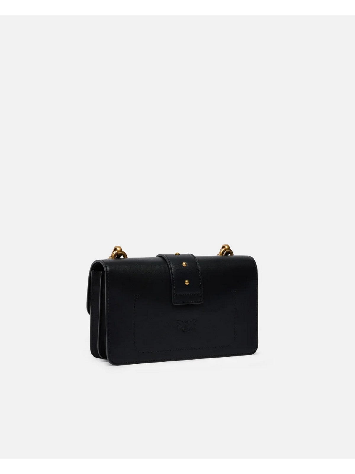 PINKO Borsa Donna LOVE ONE MINI ST. CL 105856-A0F1 Z99Q NERO-ANTIQUE GOLD gioboutiqueweb