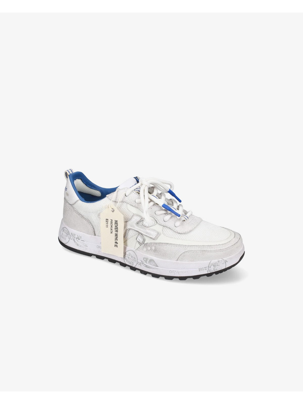 PREMIATA Sneaker Uomo  NOUS VAR 6657 Bianco gioboutiqueweb