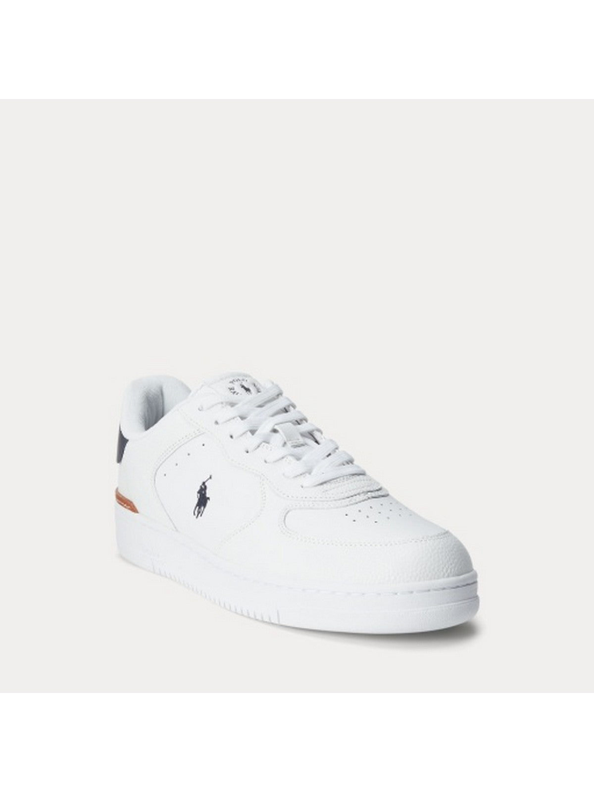 POLO RALPH LAUREN Sneaker Uomo MASTERS CRT-SNEAKERS-LOW TOP LACE 809891791 004 Bianco gioboutiqueweb