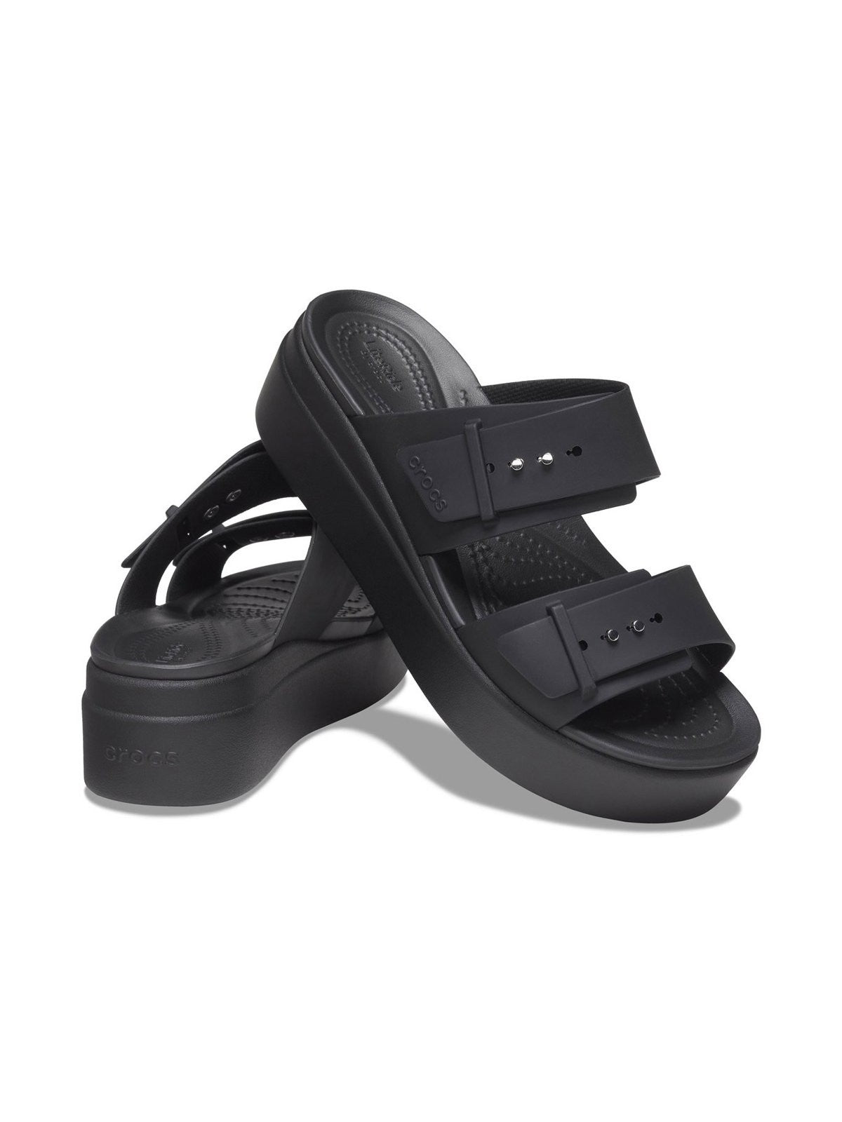 CROCS Ciabatta Donna Brooklyn sandal low BLK - 207431 001 gioboutiqueweb