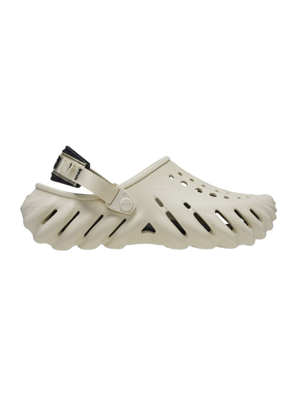CROCS Ciabatta Uomo Crocs echo clog BONE/BLACK - 207937 2YJ gioboutiqueweb