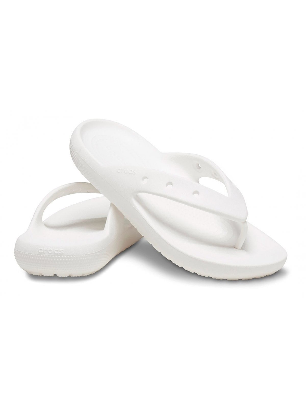 CROCS Infradito Unisex adulto Classic Flip 2 WHITE - 209402 100 gioboutiqueweb
