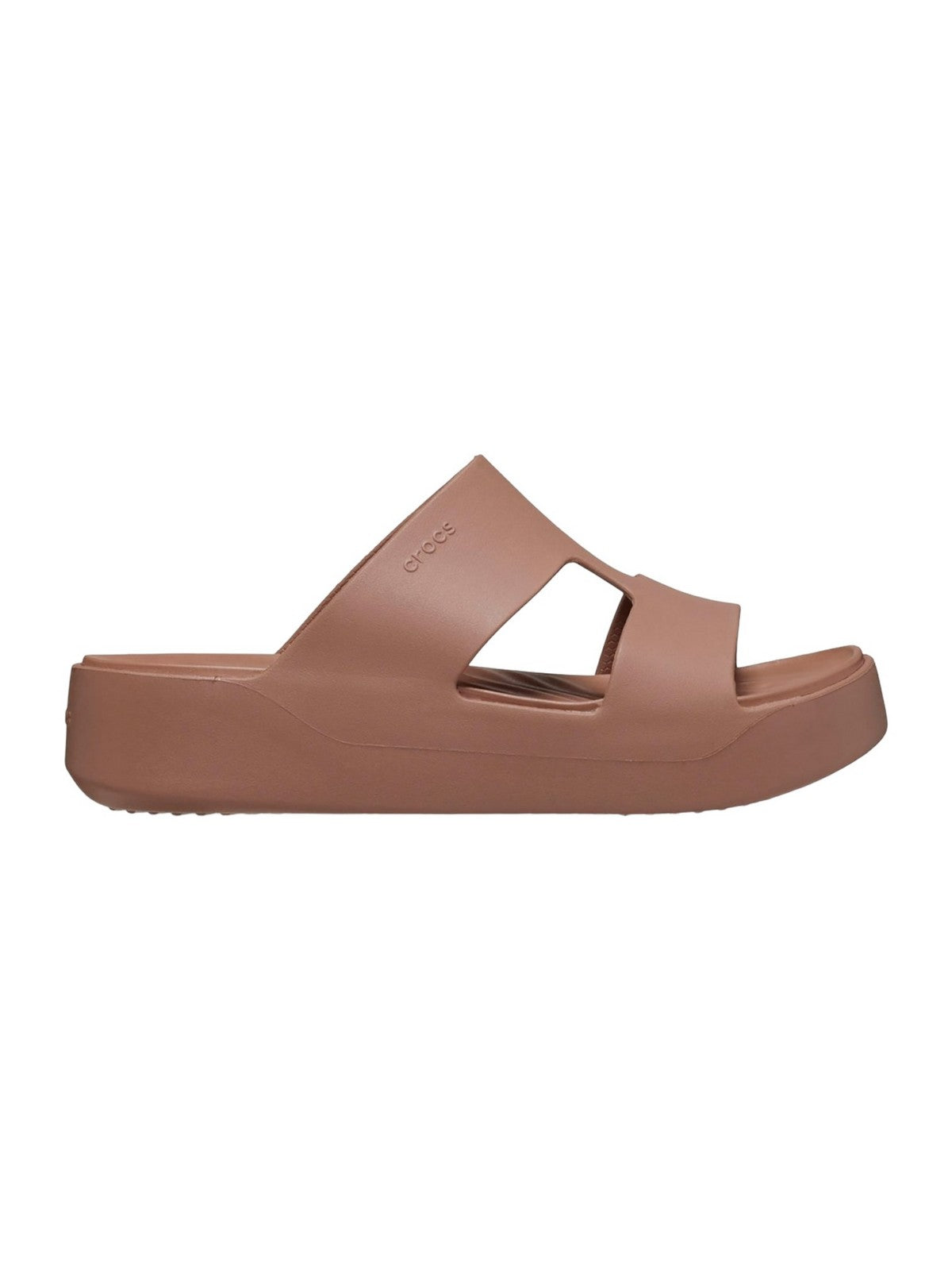 CROCS Sandalo Donna Getaway Platform H-Strap W LATTE - 209409 2Q9 gioboutiqueweb