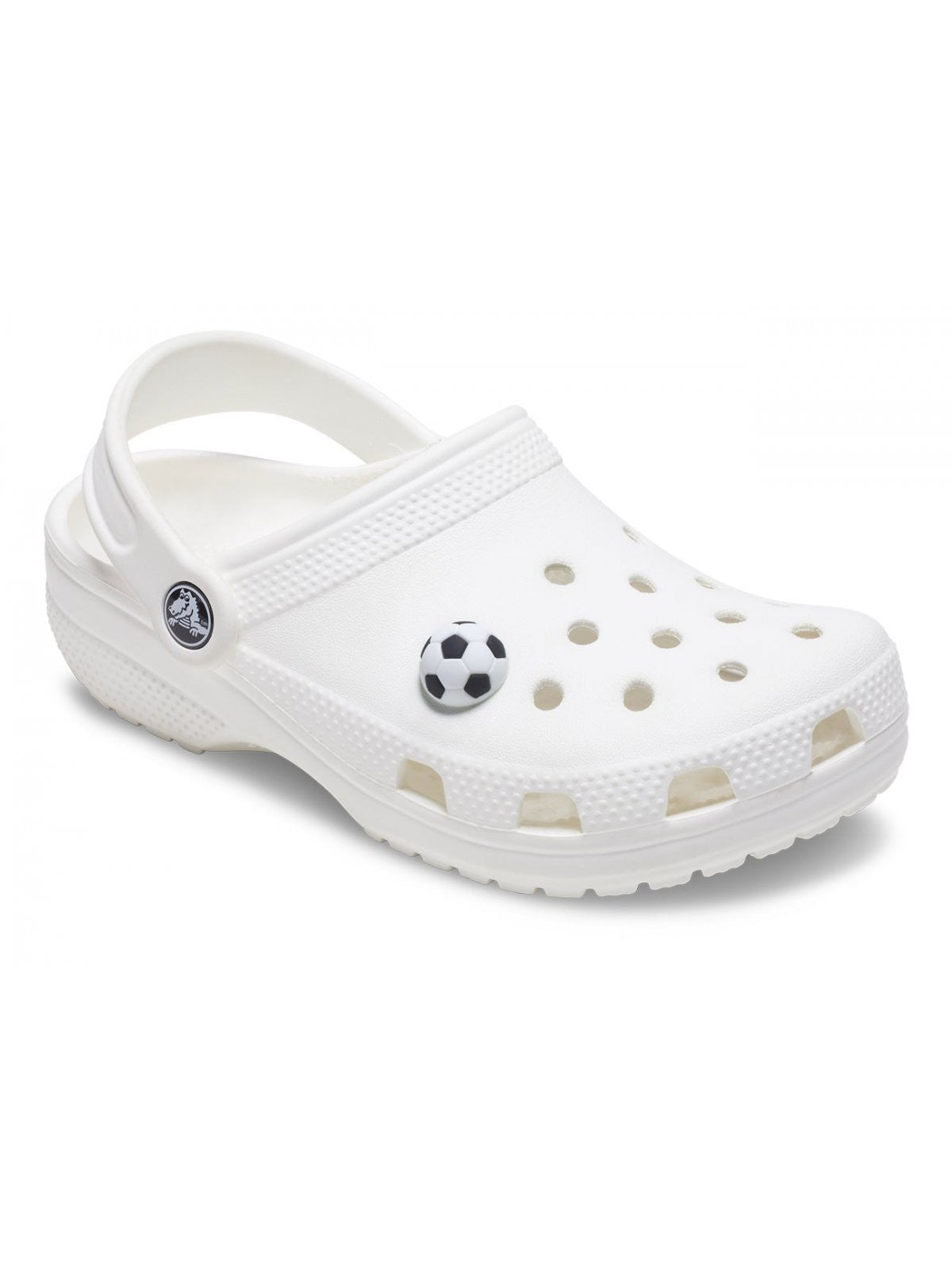 CROCS JIBBITZ Bambini e ragazzi TEXTURED SOCCER BALL BIANCO - CR.4875 JIB gioboutiqueweb