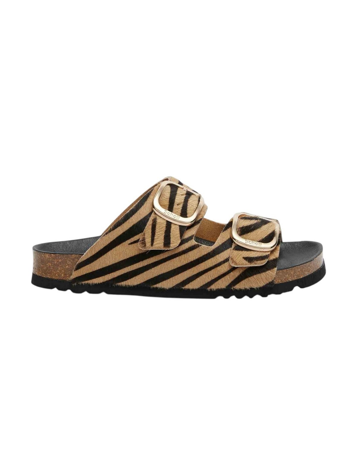 SCHOLL Sandalo Donna NOELLE Zebra Beige/Black ZEBRA BEIGE/BLACK - F300672331 gioboutiqueweb
