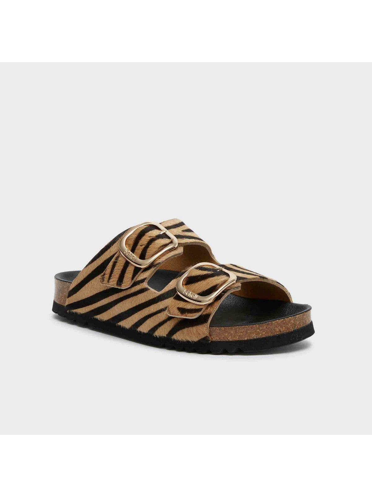SCHOLL Sandalo Donna NOELLE Zebra Beige/Black ZEBRA BEIGE/BLACK - F300672331 gioboutiqueweb