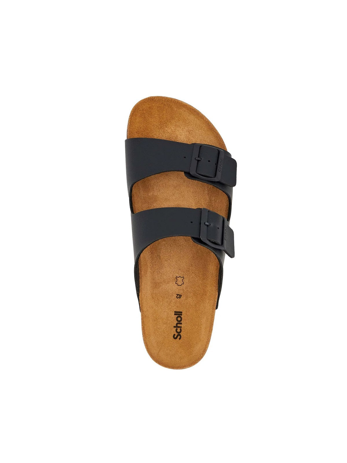 SCHOLL Sandalo Uomo Julien Black Synth Ltr BLACK - F300721004 gioboutiqueweb
