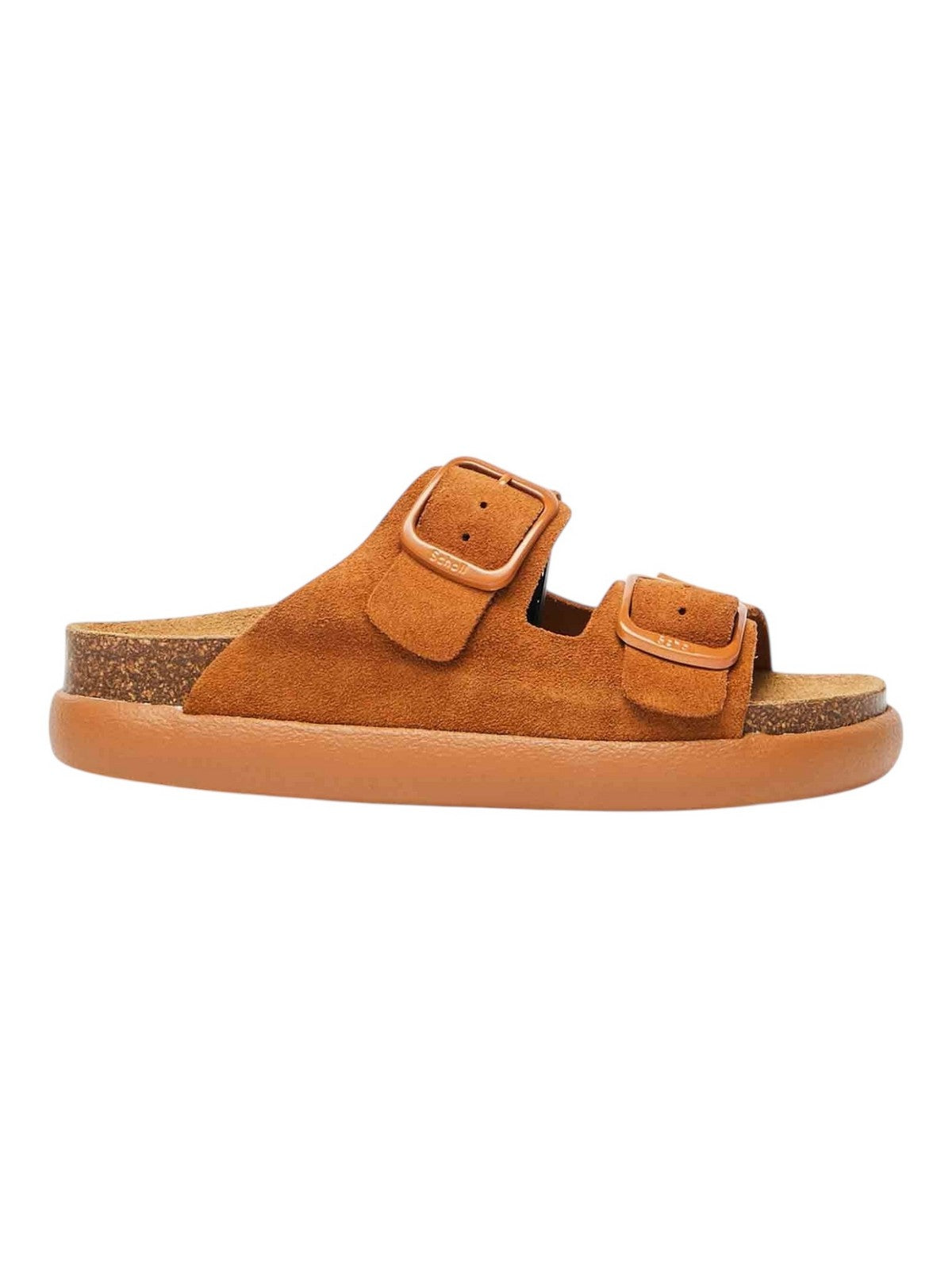 SCHOLL Sandalo Donna Noelle Chunky Cognac Sde COGNAC - F322491175 gioboutiqueweb