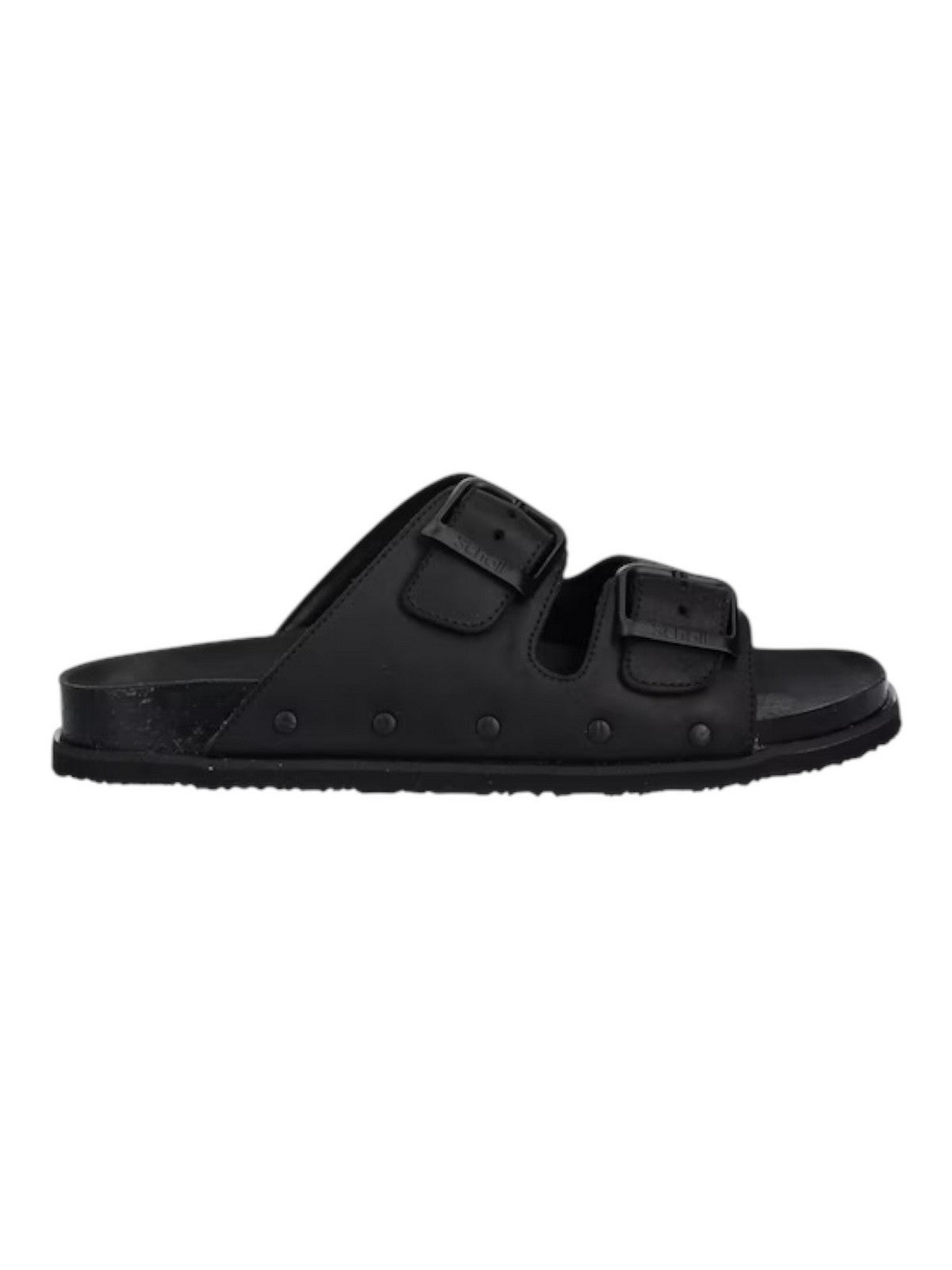 SCHOLL Sandalo Donna Nolan Black Oiled Ltr BLACK - F322801004 gioboutiqueweb