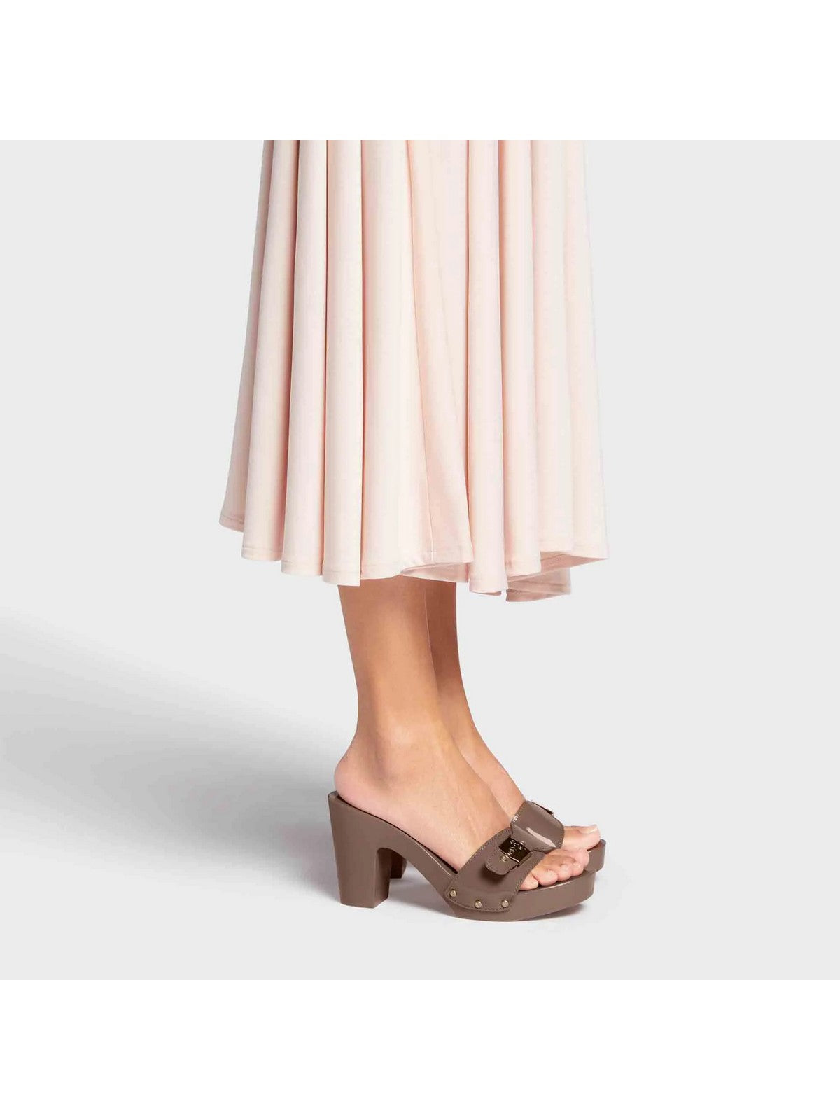 SCHOLL Sandalo Donna Pescura Cameron High Tau PtLtr TAUPE - F322981062 gioboutiqueweb