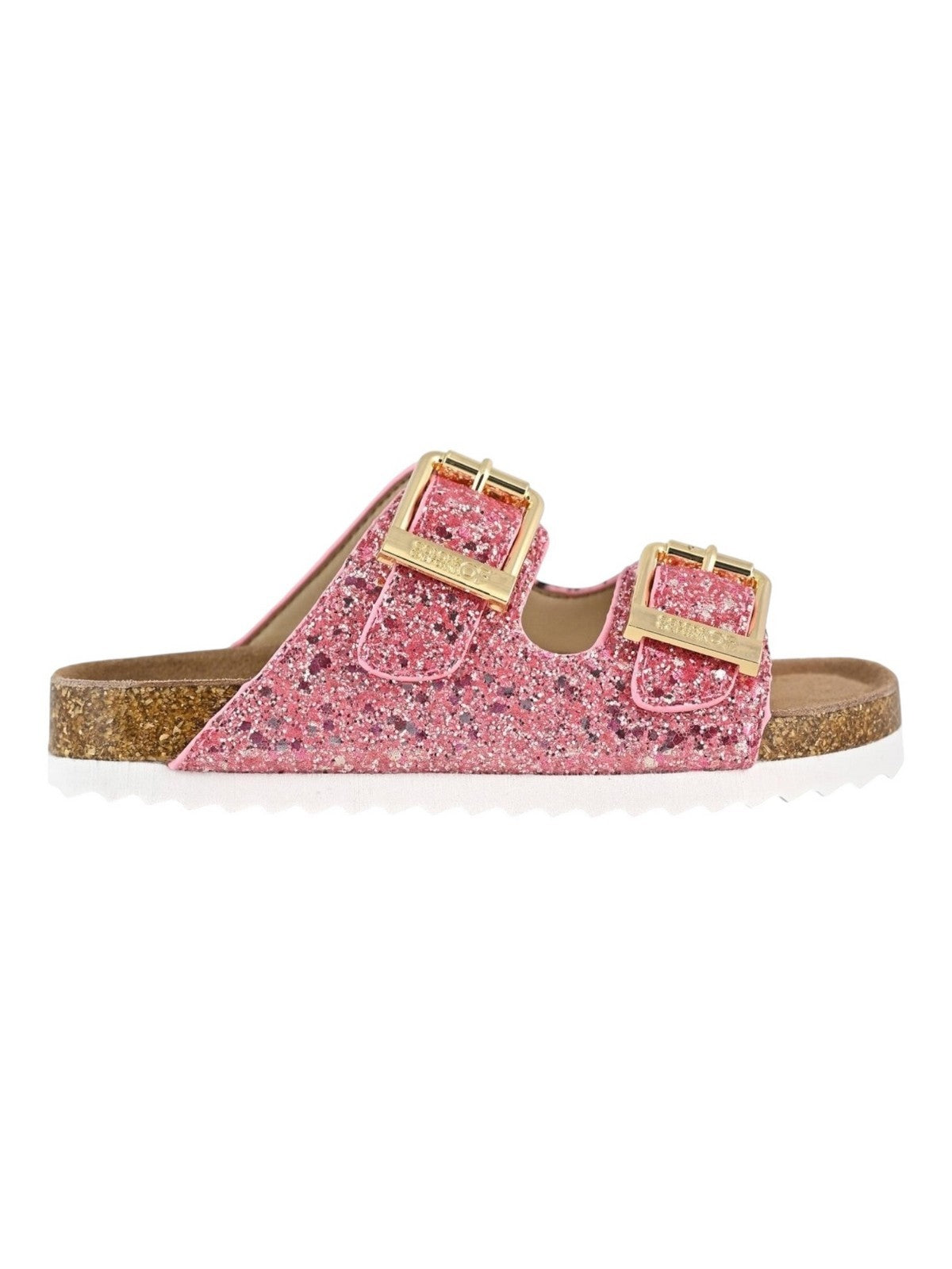 Colors Of California Sandalo Bambine e ragazze glitter sandal 2 buckles - HC.2415N SUNC gioboutiqueweb