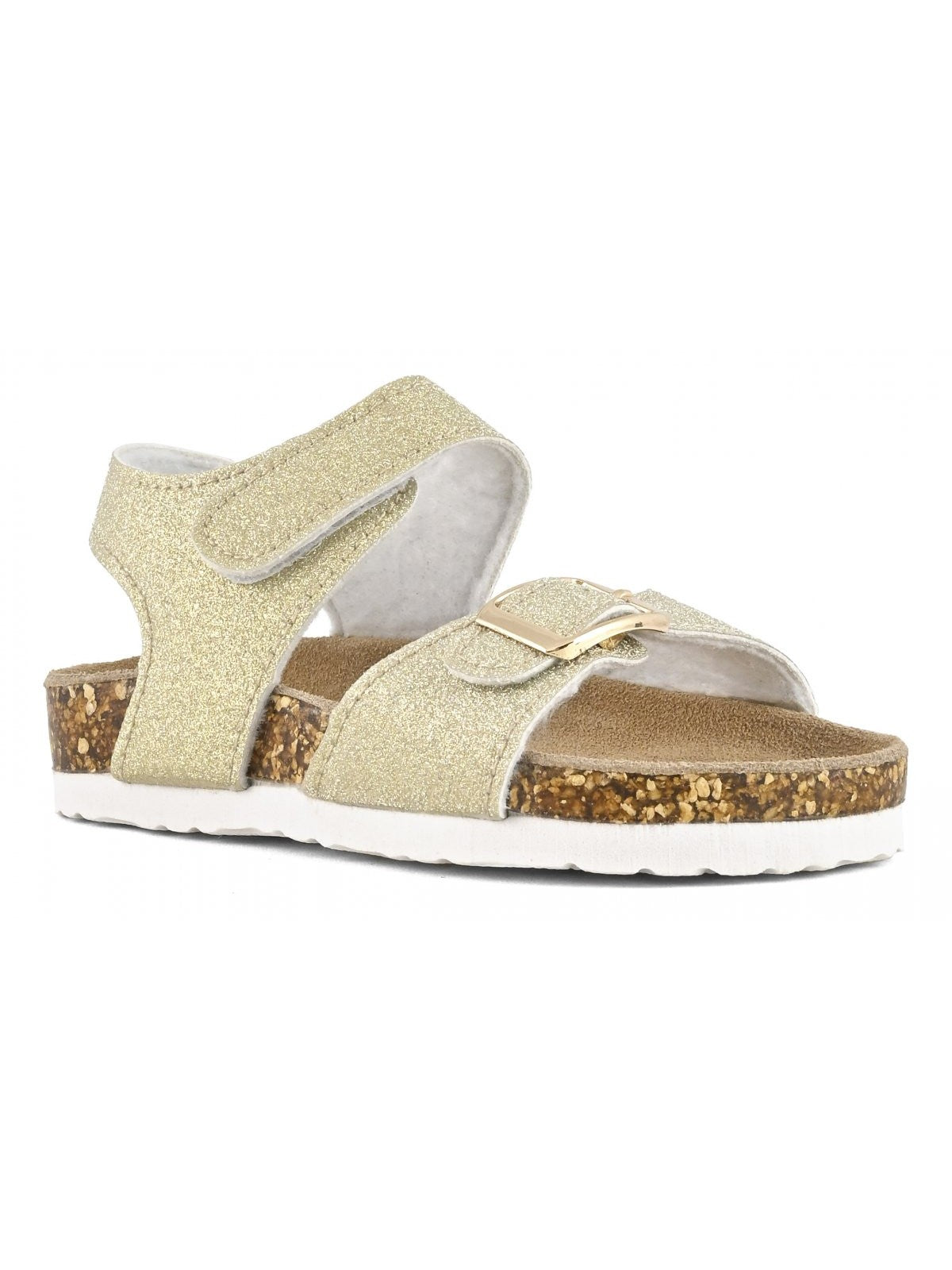 Colors Of California Ciabatta Bambine e ragazze Bio sandal microglitter - HC.3204 GOL gioboutiqueweb