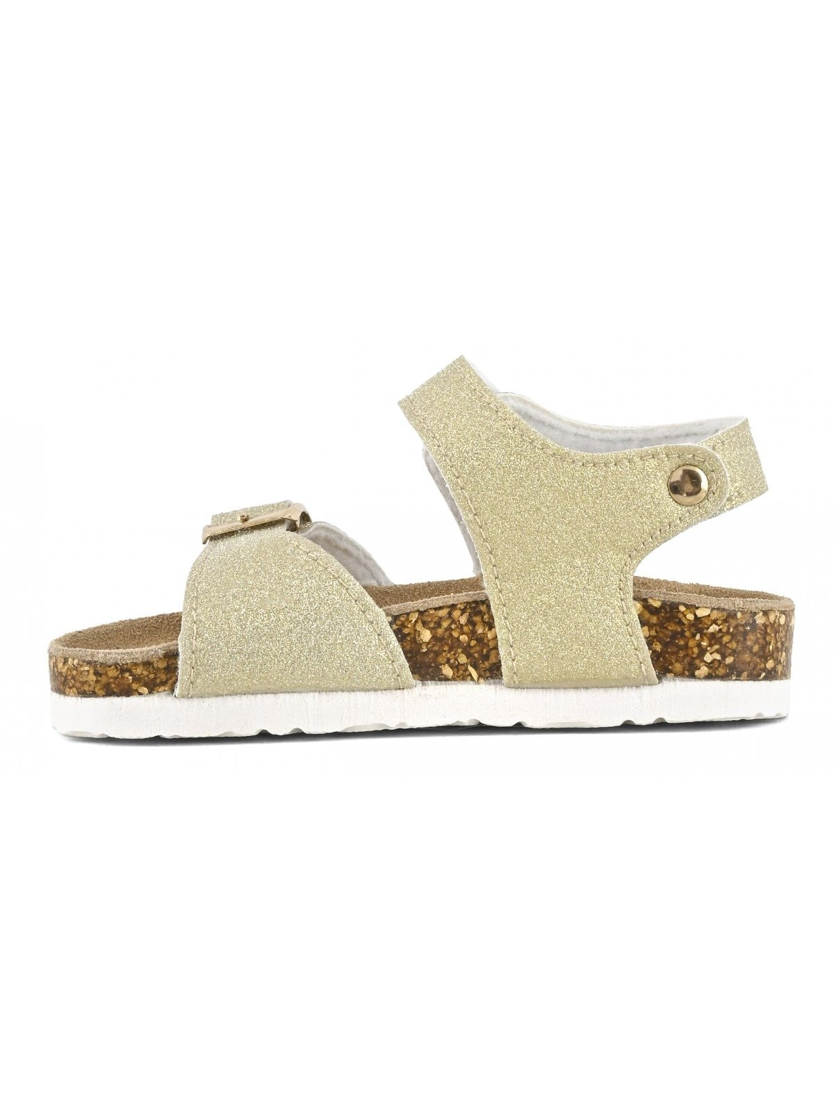 Colors Of California Ciabatta Bambine e ragazze Bio sandal microglitter - HC.3204 GOL gioboutiqueweb