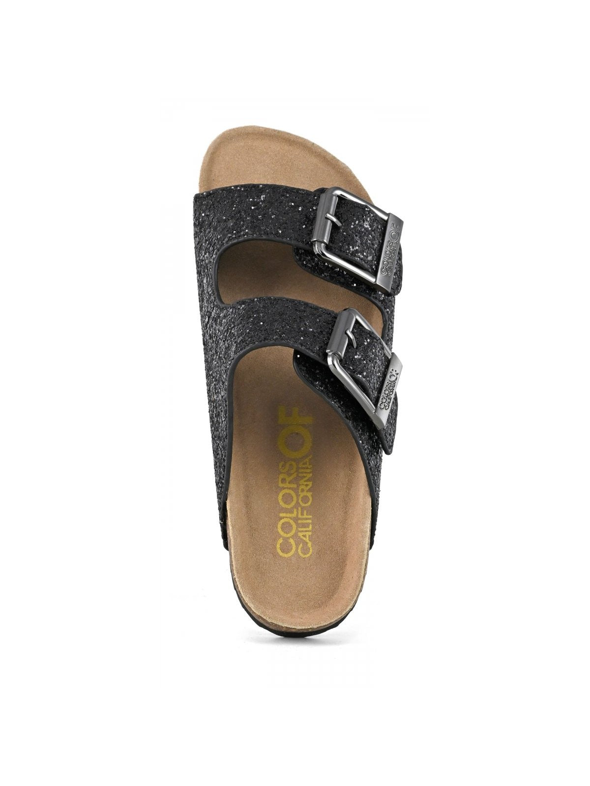Colors Of California Sandalo Donna bio glitter metal buckles - HC.BIO35N BLA gioboutiqueweb