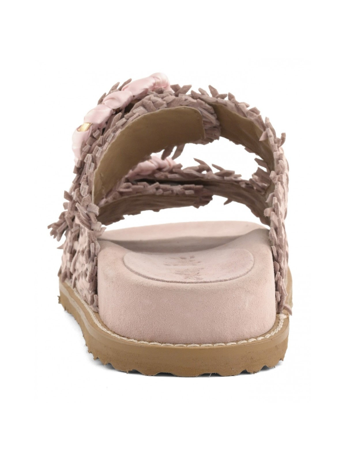 Coral Blue Ciabatta Donna Woven leather sandal - CB.K226.01 PIN gioboutiqueweb