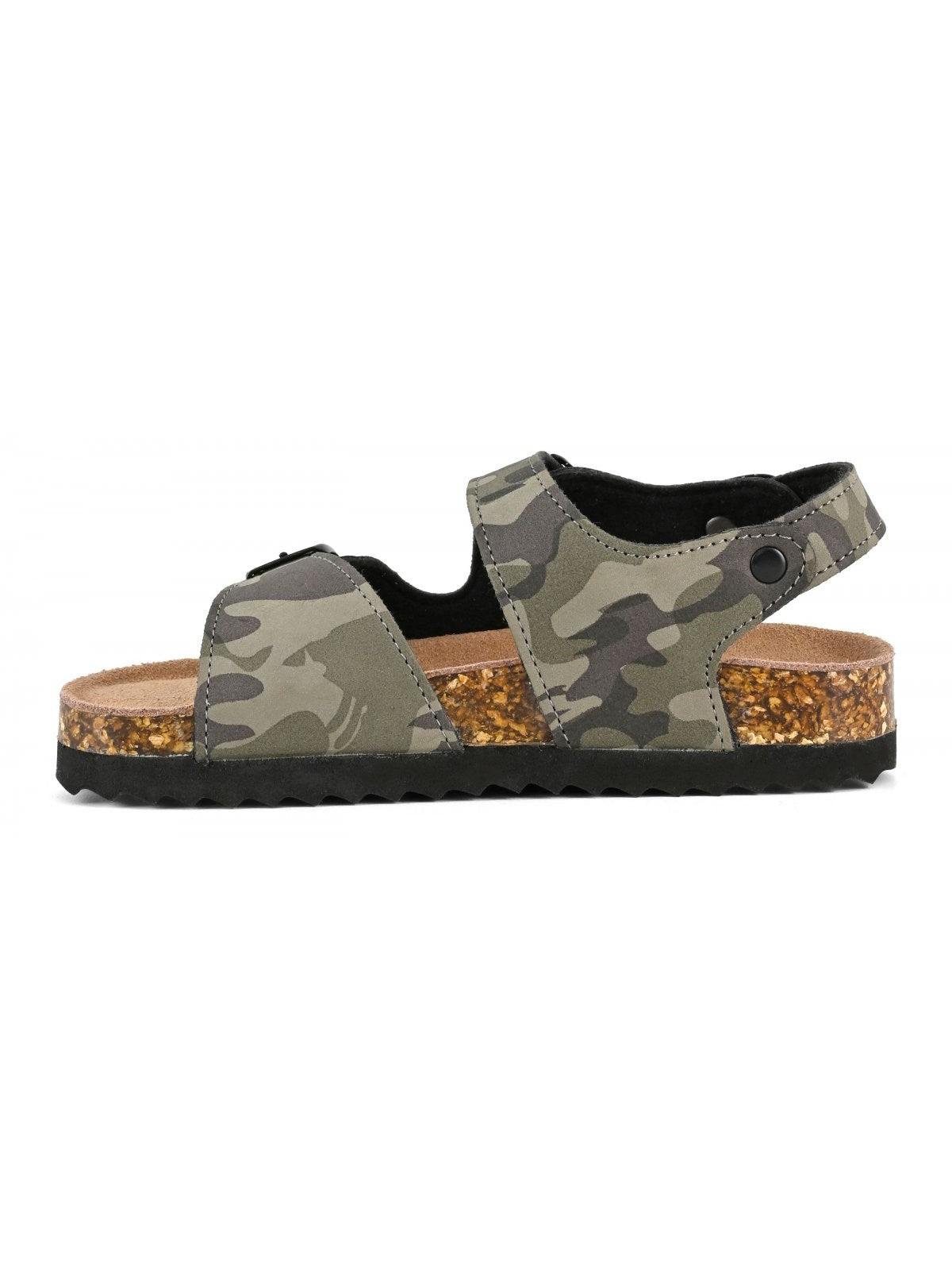 Colors Of California Ciabatta Bambini e ragazzi Boy Sandal 3 Buckles - HC.2412 CAMO gioboutiqueweb