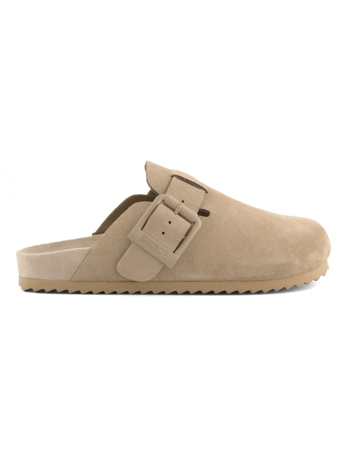 Colors Of California Sandalo Donna Monocolor suede sabot - HC.BIO086N MUD gioboutiqueweb