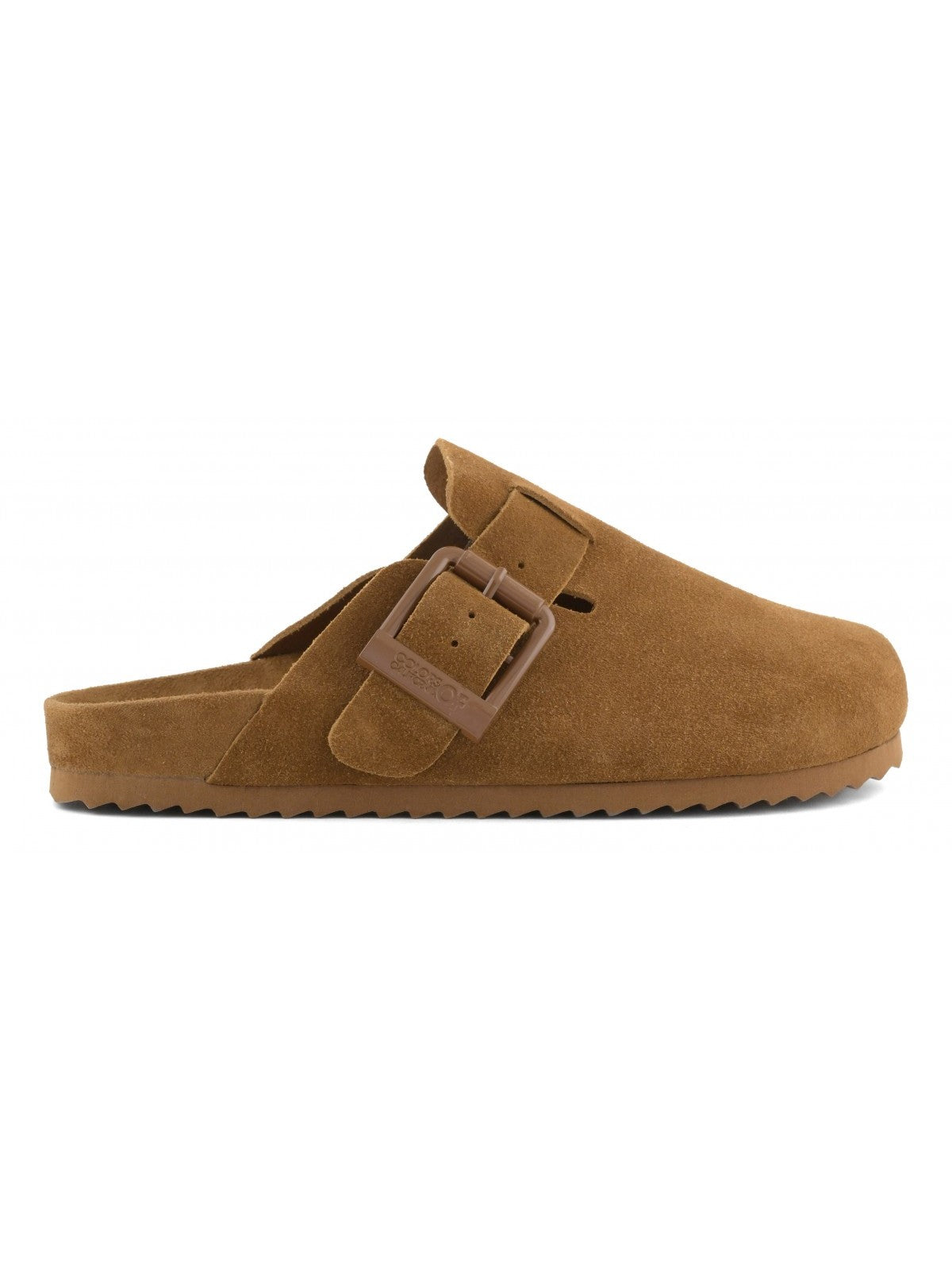 Colors Of California Sandalo Donna Monocolor suede sabot - HC.BIO086N TAN gioboutiqueweb