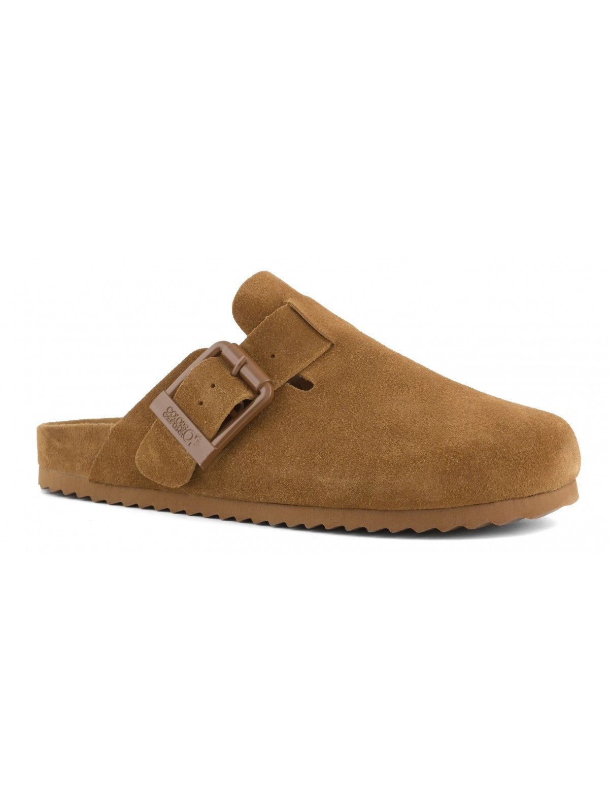 Colors Of California Sandalo Donna Monocolor suede sabot - HC.BIO086N TAN gioboutiqueweb