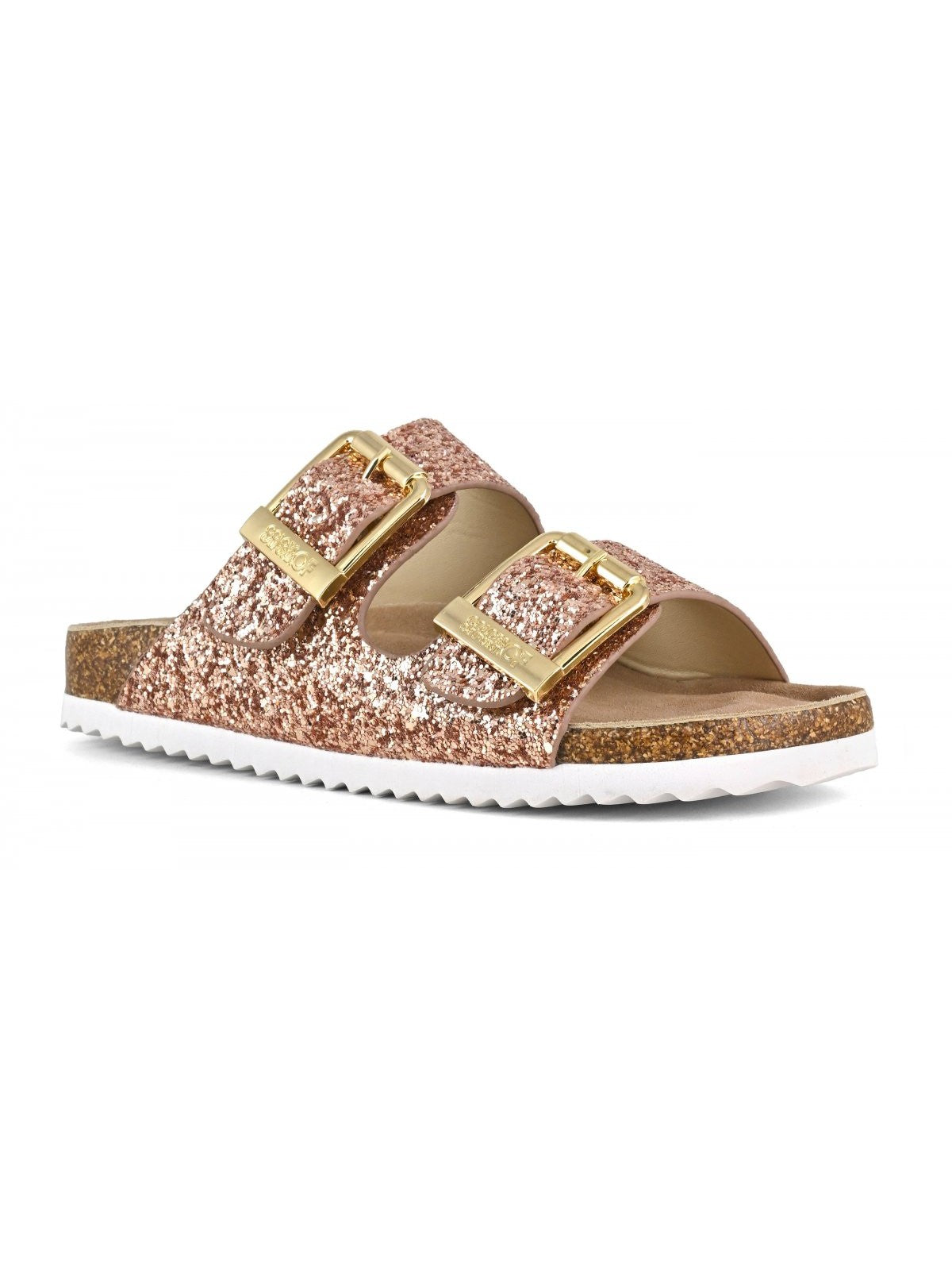 Colors Of California Sandalo Donna bio glitter metal buckles - HC.BIO35N PKGOL gioboutiqueweb