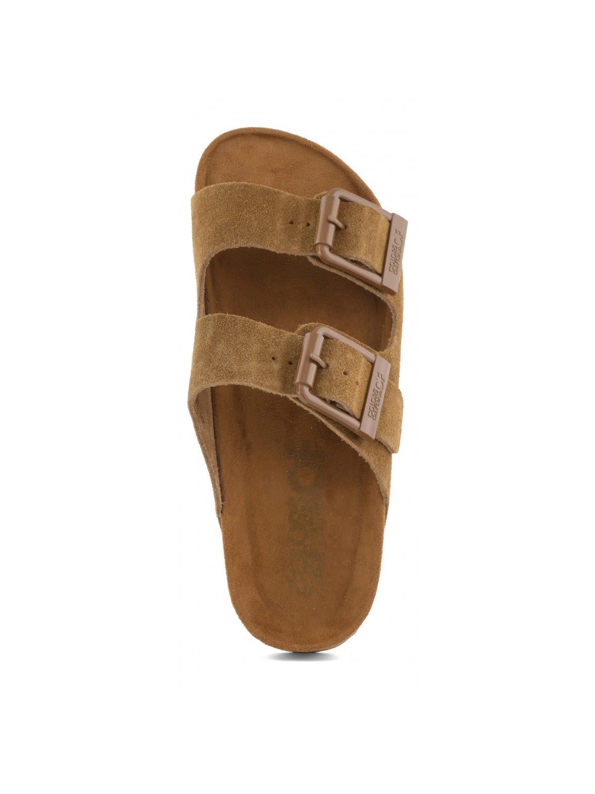 Colors Of California Sandalo Donna Monocolor suede sandal - HC.BIO56N TAN gioboutiqueweb