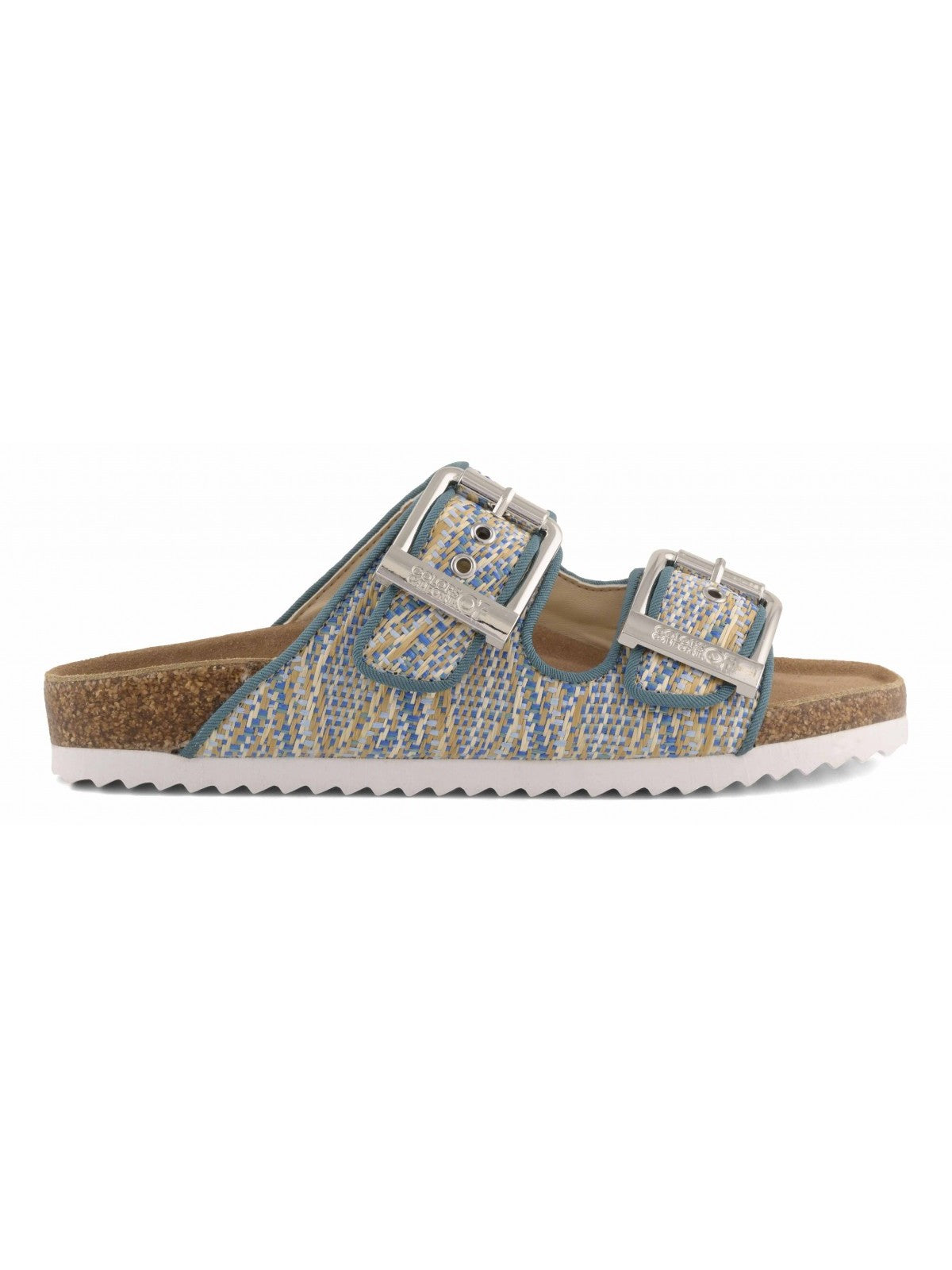Colors Of California Sandalo Donna Sandal multicolor raffia - HC.BIO609 SEA gioboutiqueweb