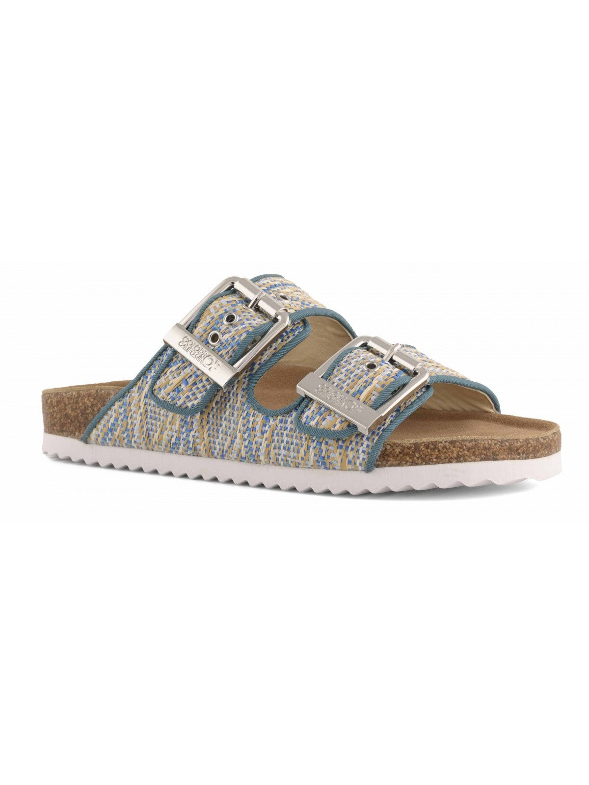 Colors Of California Sandalo Donna Sandal multicolor raffia - HC.BIO609 SEA gioboutiqueweb