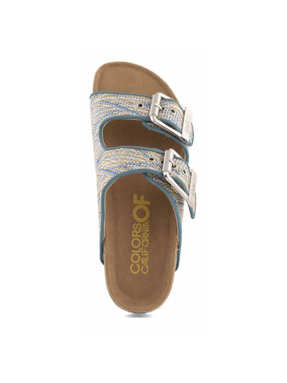 Colors Of California Sandalo Donna Sandal multicolor raffia - HC.BIO609 SEA gioboutiqueweb