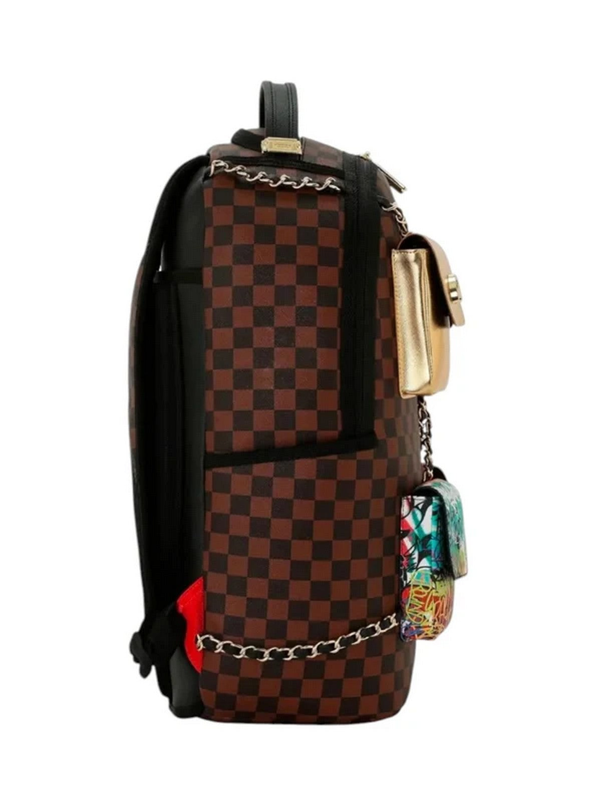 SPRAYGROUND Zaino Unisex adulto HANGING POCKETS MIX UP BACKPACK - 910B8990NSZ gioboutiqueweb