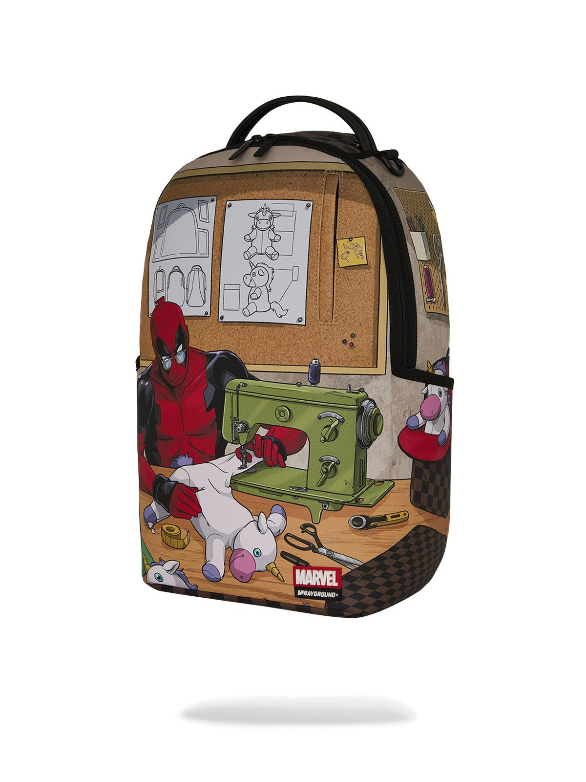 SPRAYGROUND Zaino Unisex adulto DEADPOOL MAKING BAGS BACKPACK - 910B9118NSZ gioboutiqueweb
