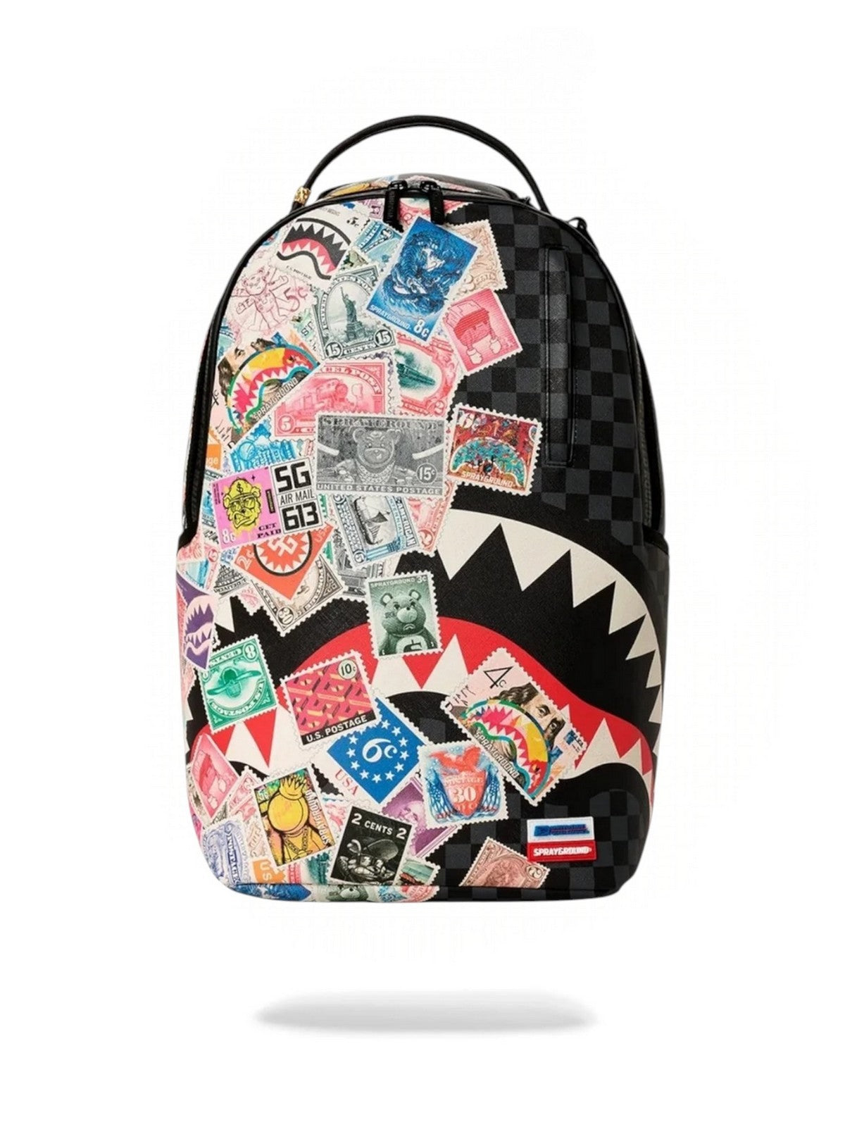 SPRAYGROUND Zaino Unisex adulto USPS HALF STAMPS BACKPACK - 910B9226NSZ gioboutiqueweb