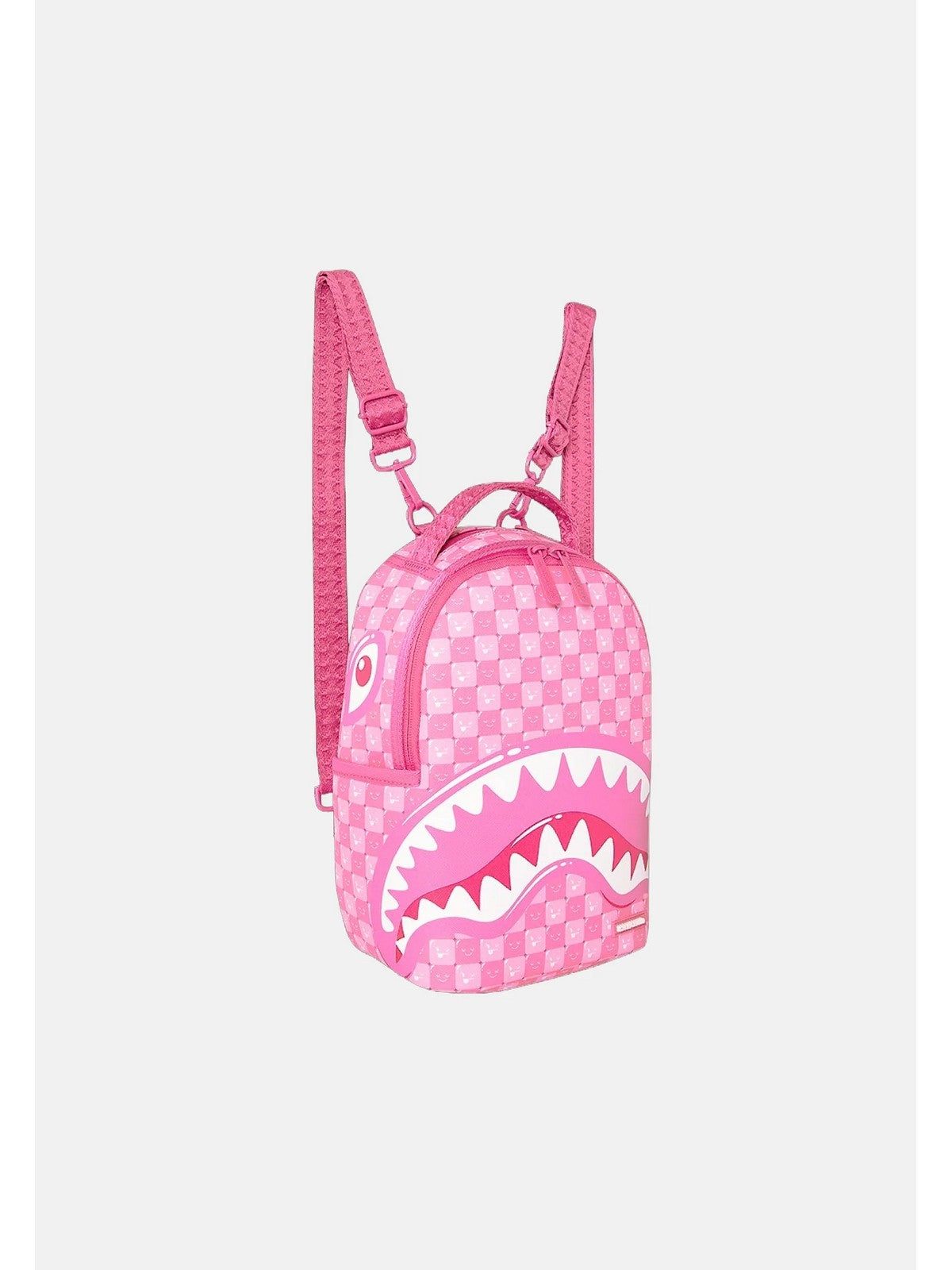 SPRAYGROUND Zaino Donna PINK NEW CHECK FACES MINI BACKPACK - 910B9319NSZ gioboutiqueweb