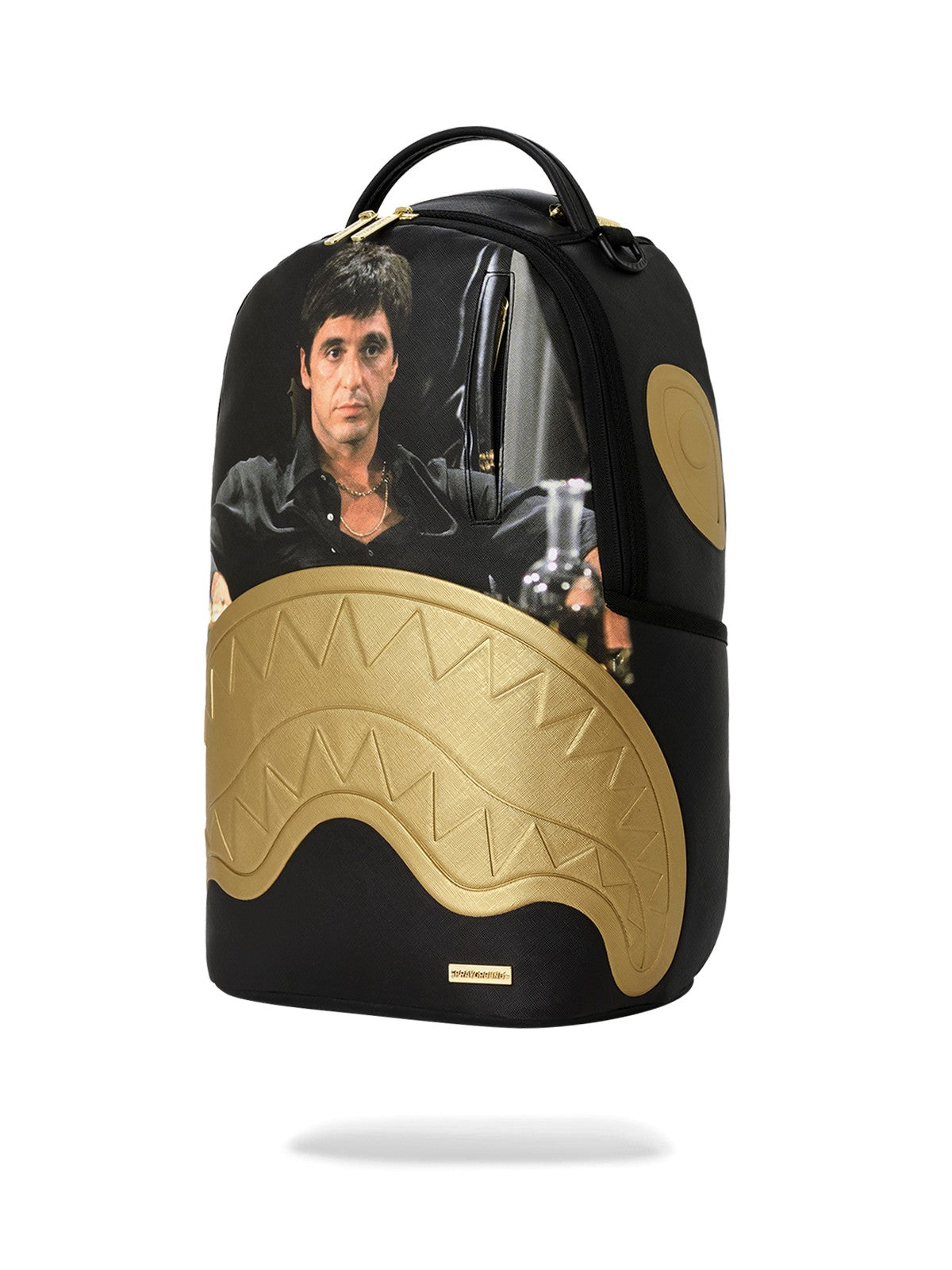 SPRAYGROUND Zaino Unisex adulto SCARFACE GOLD EMBOSSED BACKPACK - 910B9555NSZ gioboutiqueweb