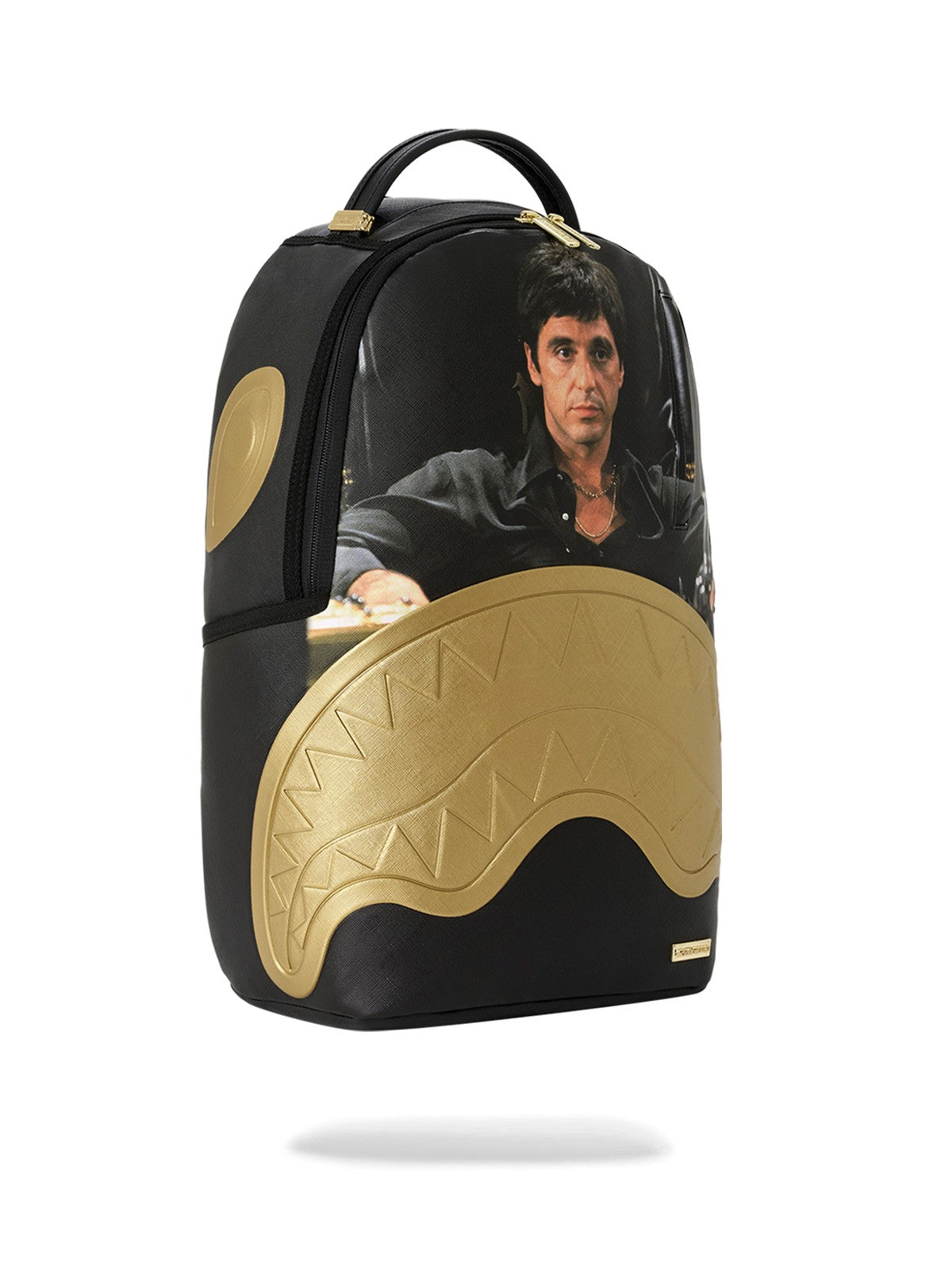 SPRAYGROUND Zaino Unisex adulto SCARFACE GOLD EMBOSSED BACKPACK - 910B9555NSZ gioboutiqueweb